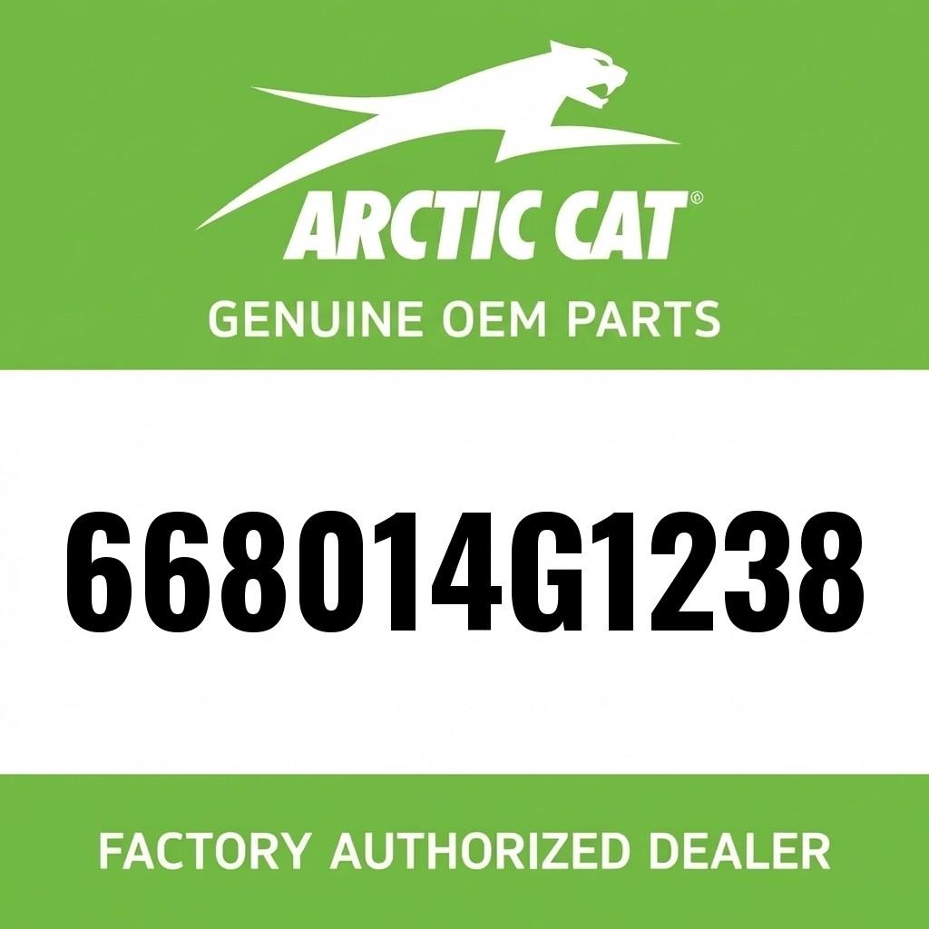 Textron Off Road Cowl Decal (Bright White) image 1