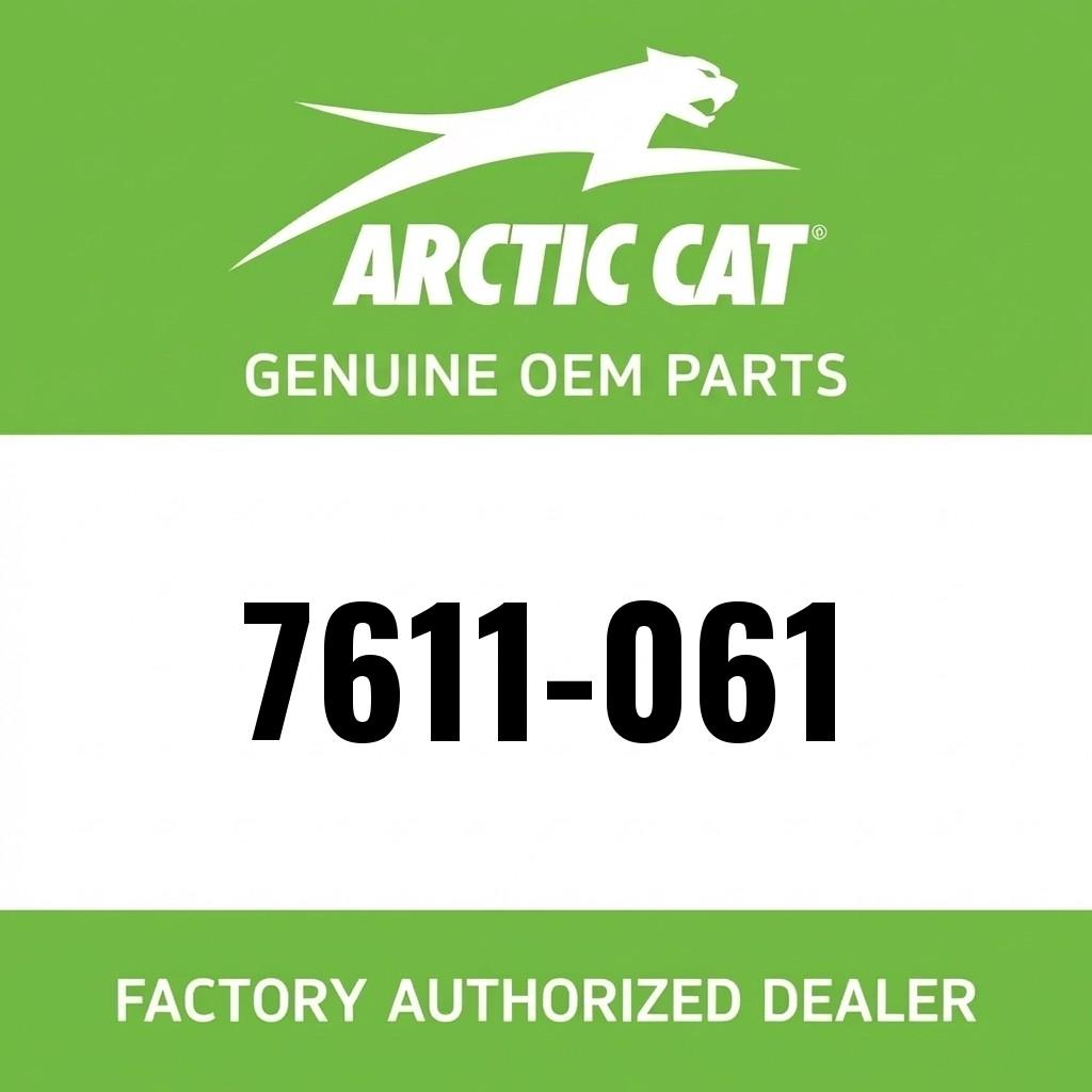 Decal, Hood - Nose - “Arctic Cat” Orange image 1