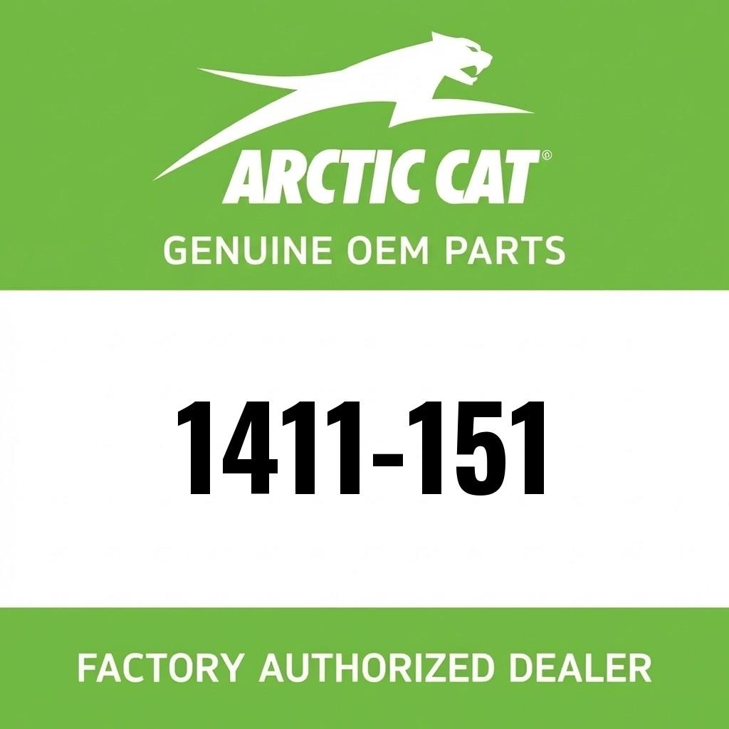 DECAL,"ARCTIC CAT"-LIME GREEN image 1