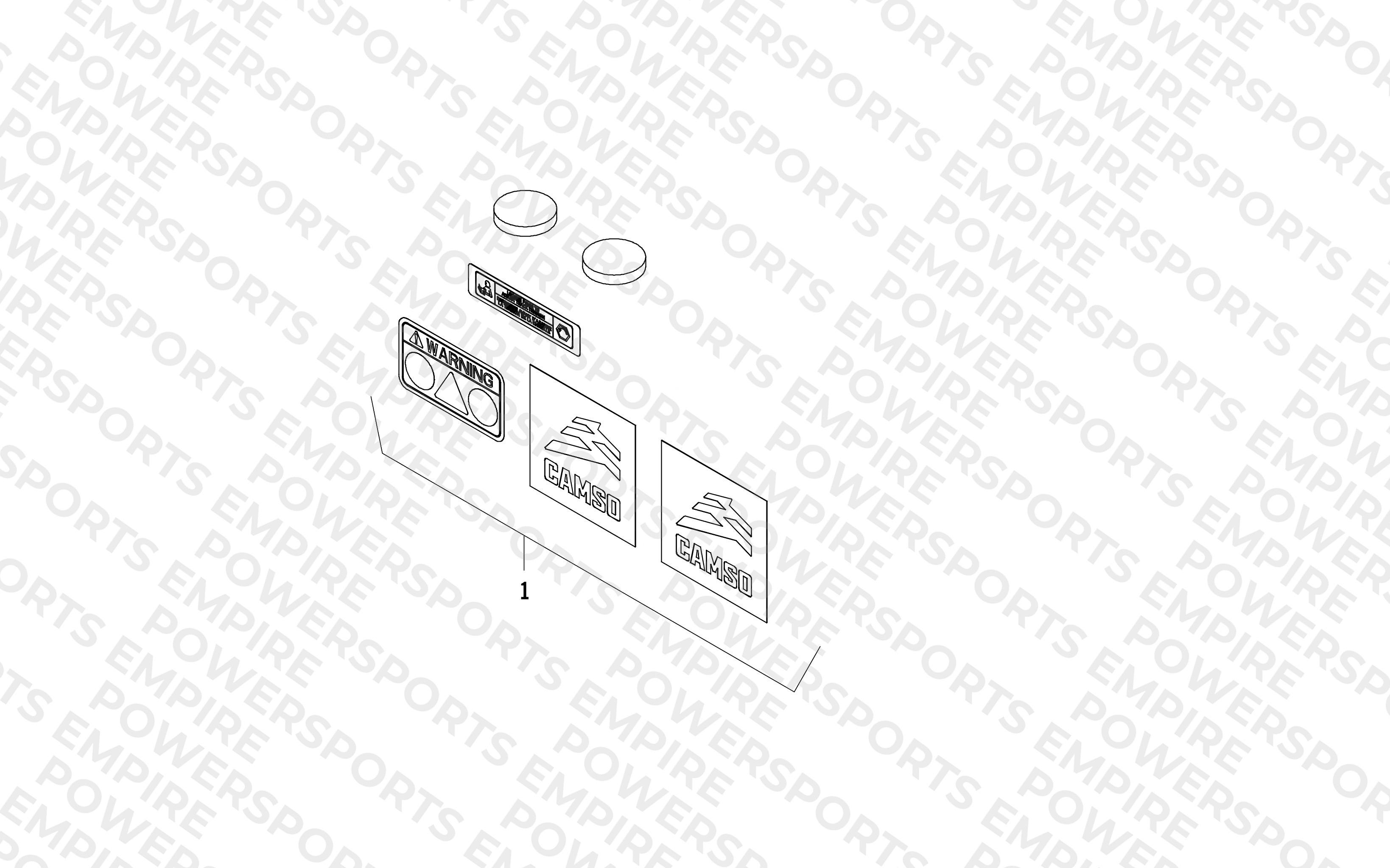 CAMSO DECAL KIT