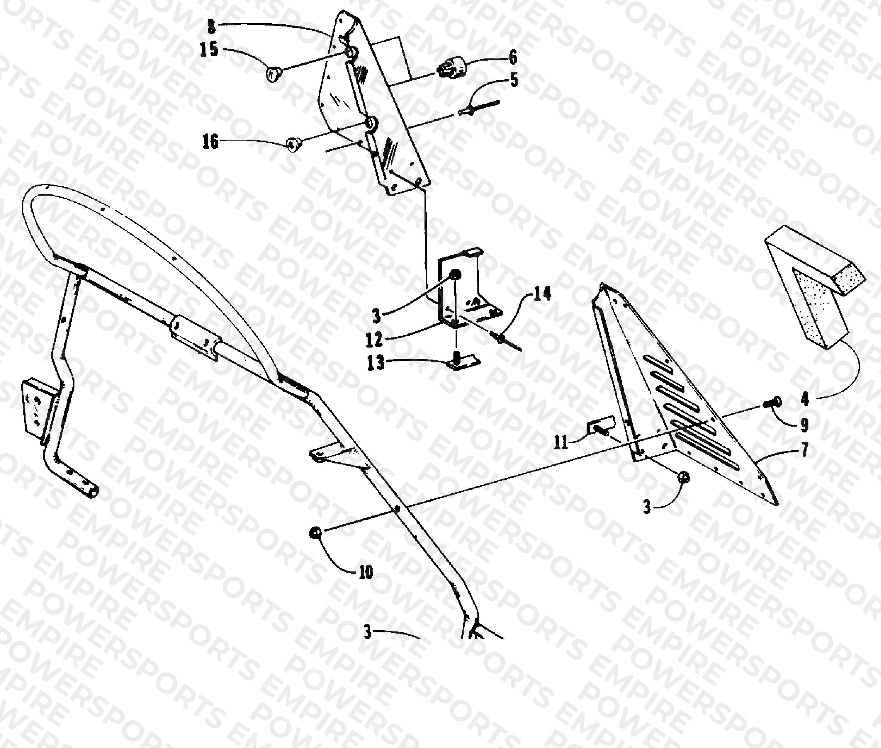 STEERING SUPPORT ASSEMBLY