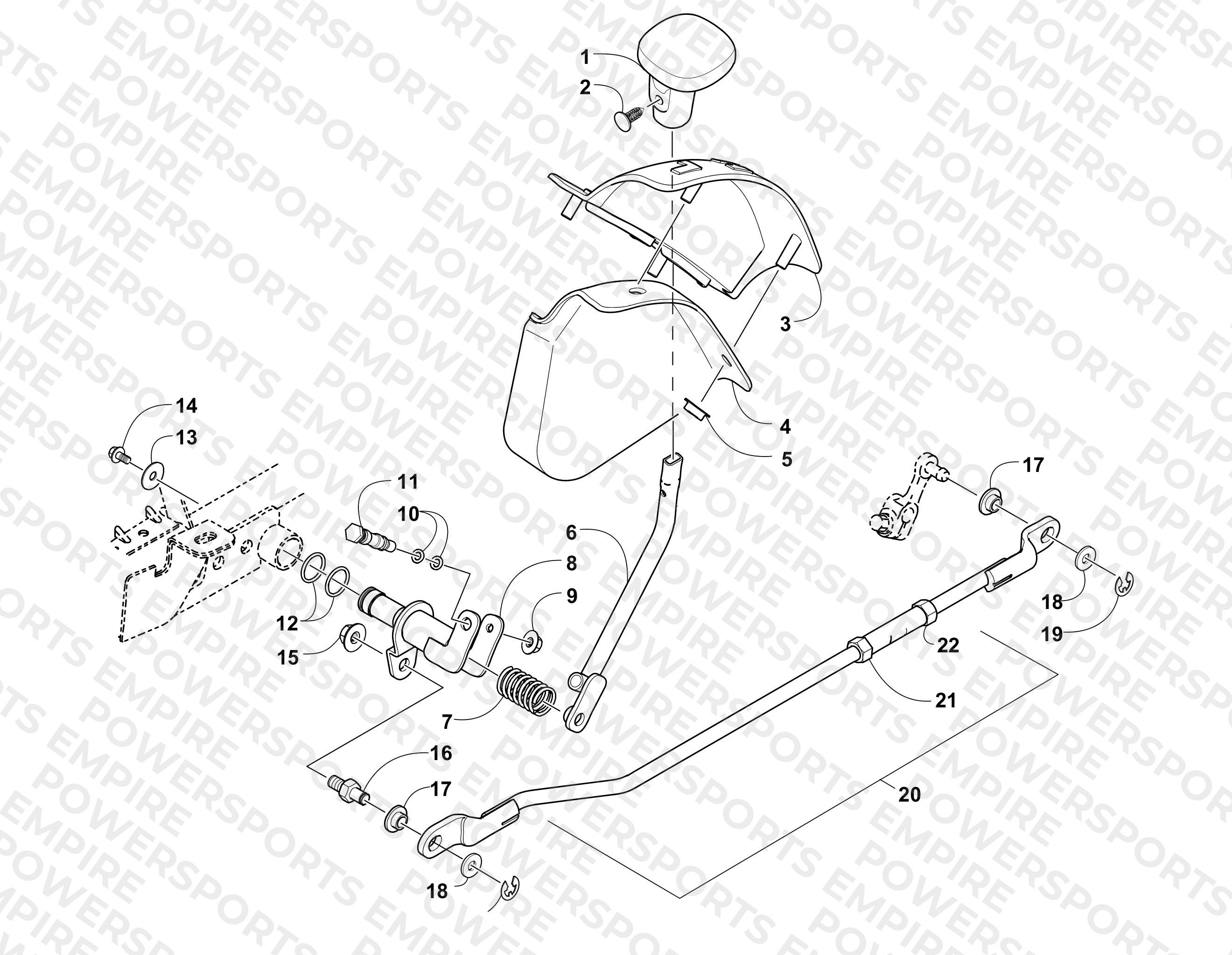 SHIFT LEVER ASSEMBLY