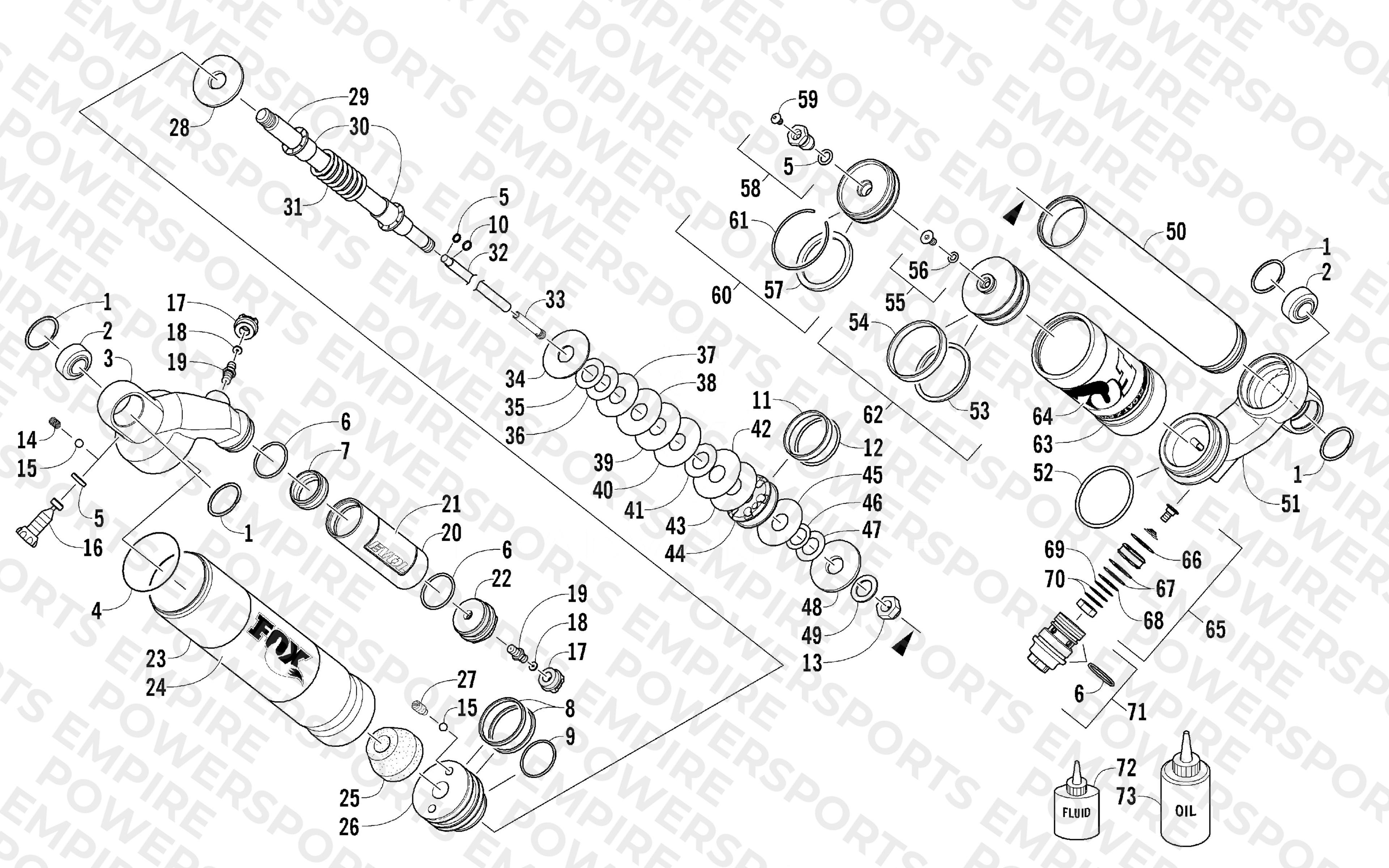 FRONT SUSPENSION SHOCK ABSORBER