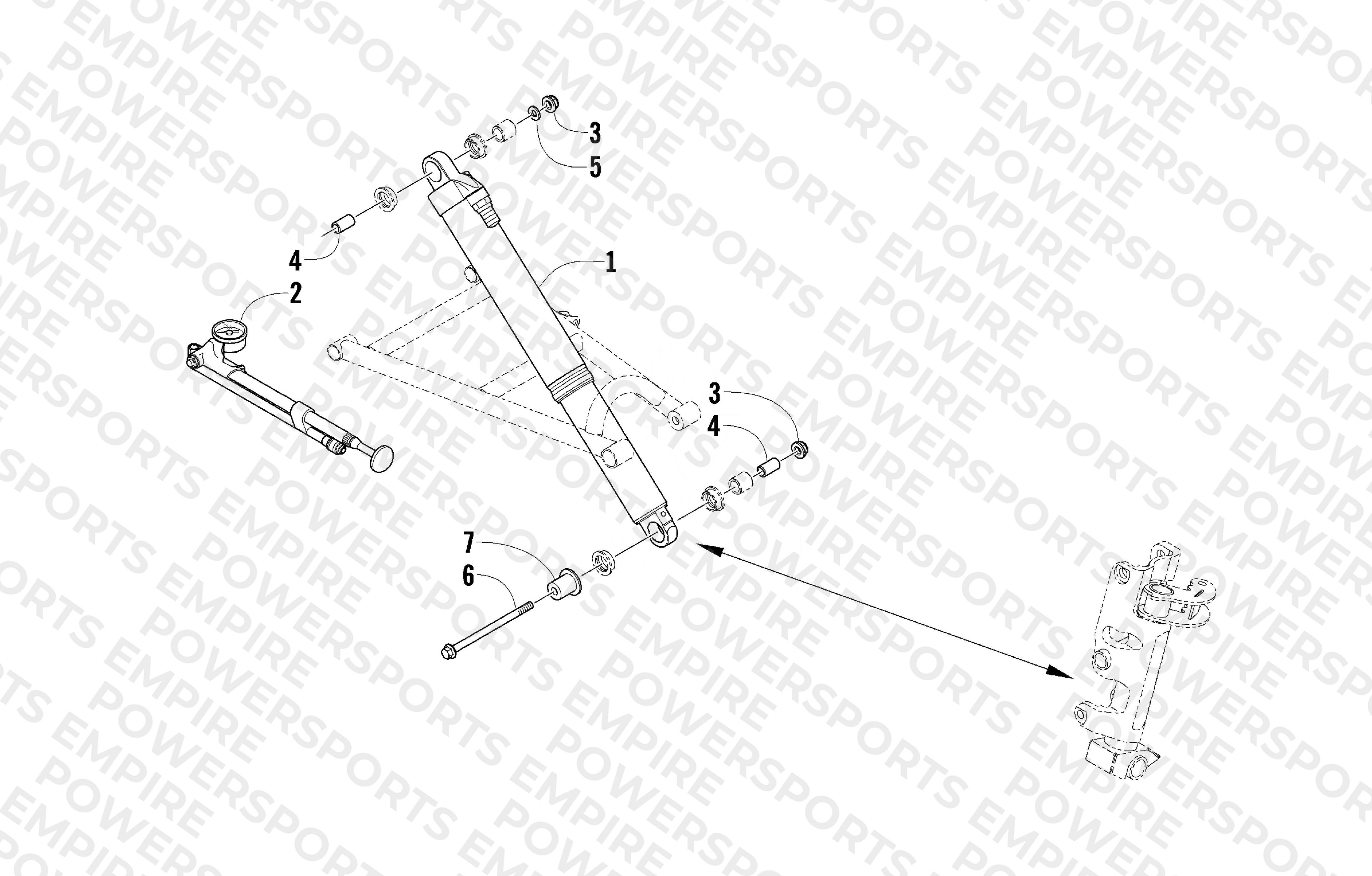 FRONT SUSPENSION SHOCK ABSORBER ASSEMBLY