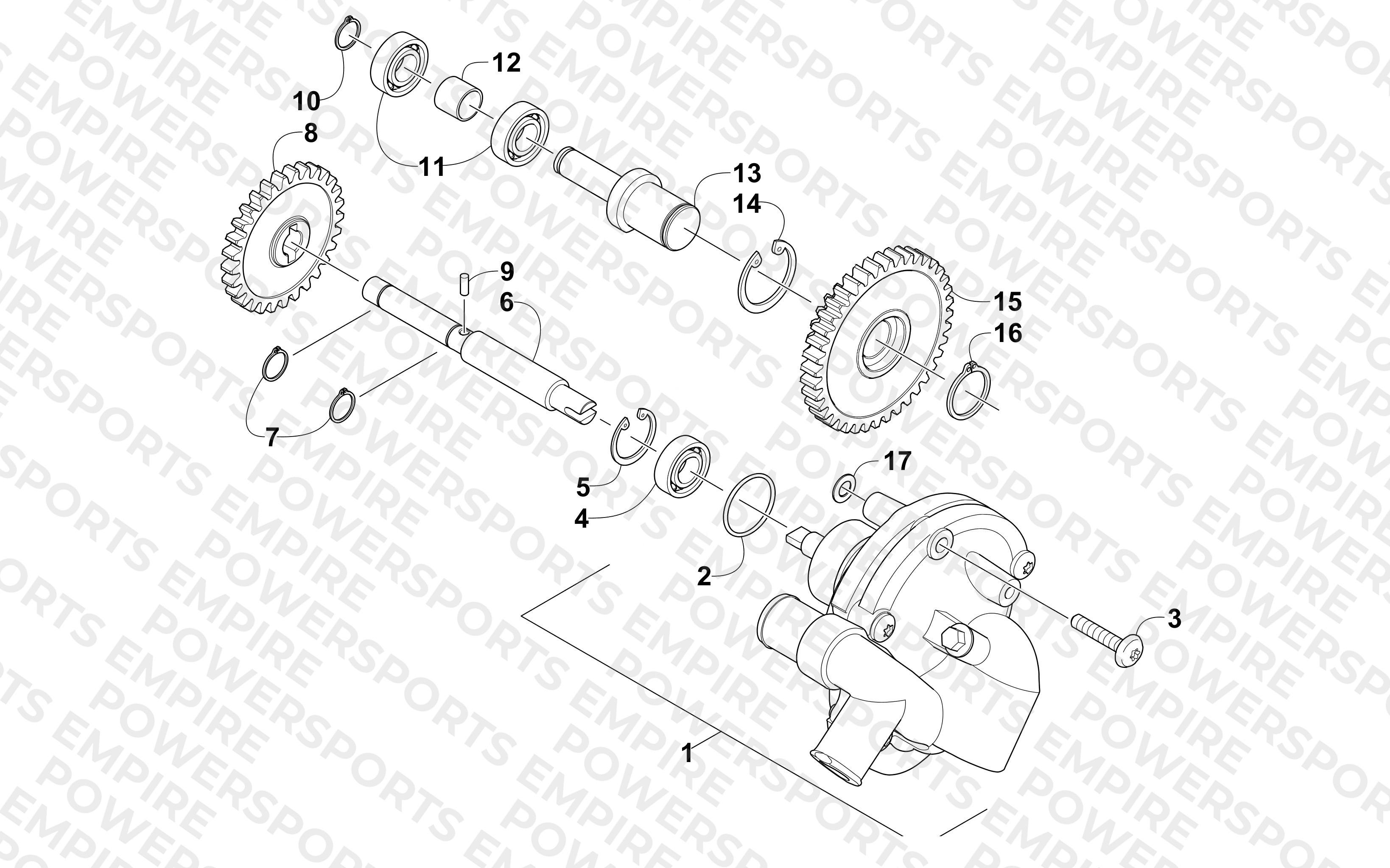 WATER PUMP ASSEMBLY