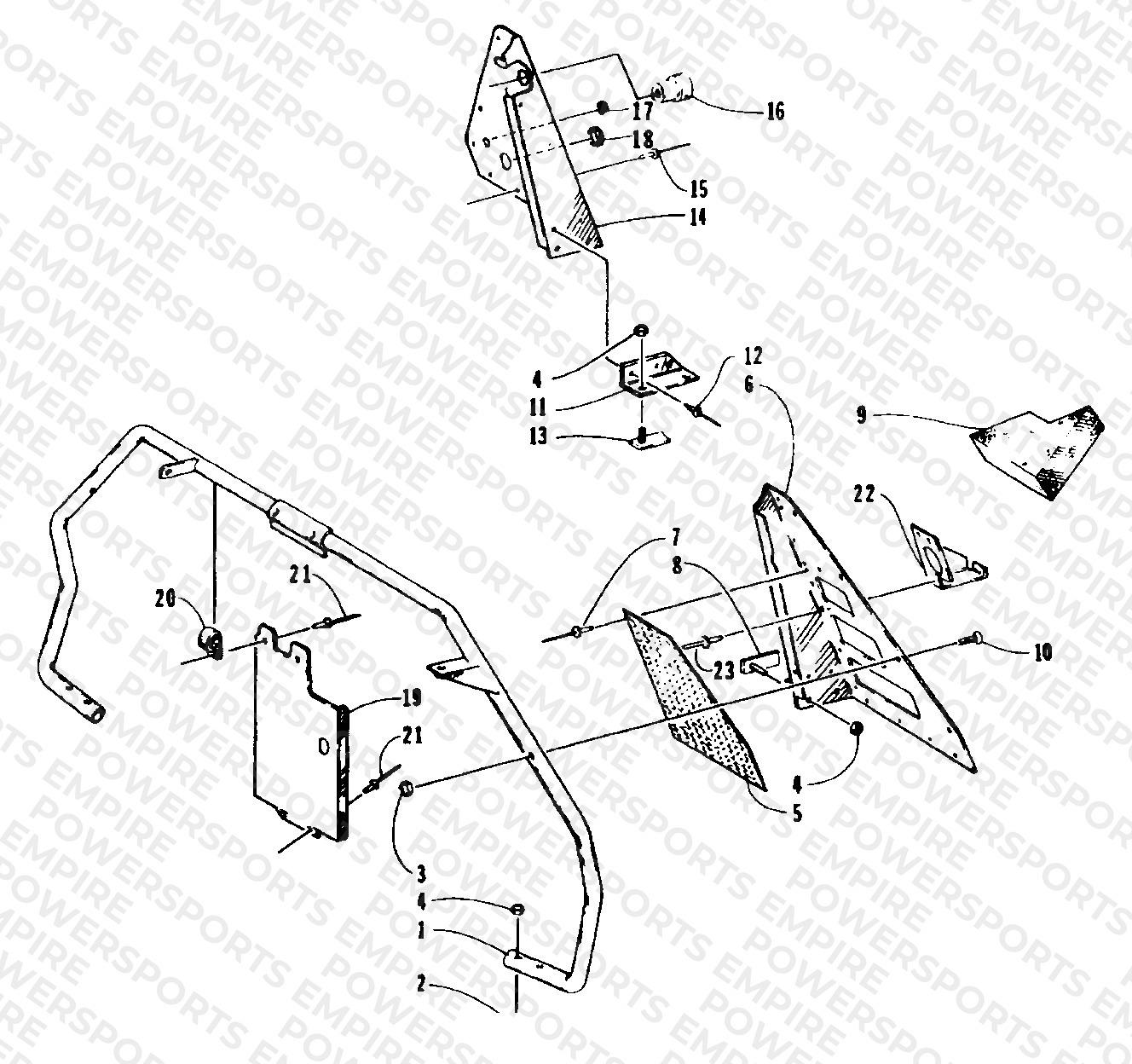 STEERING SUPPORT ASSEMBLY