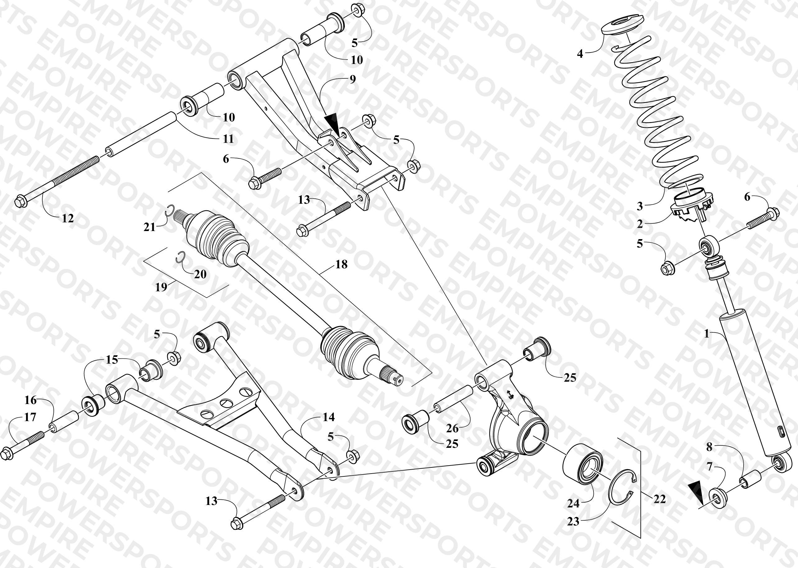 REAR SUSPENSION ASSEMBLY