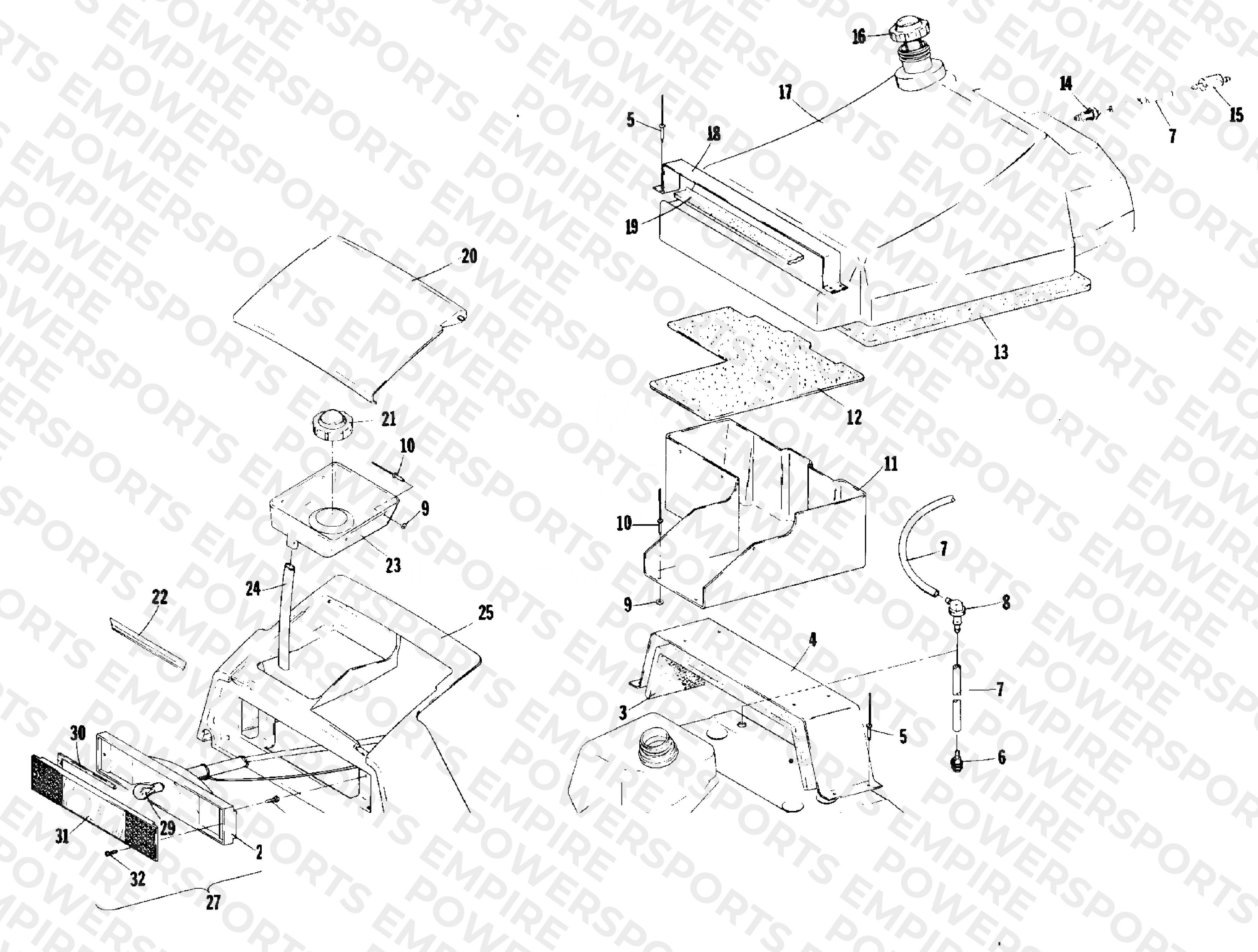 TOOLBOX AND FUEL SYSTEM