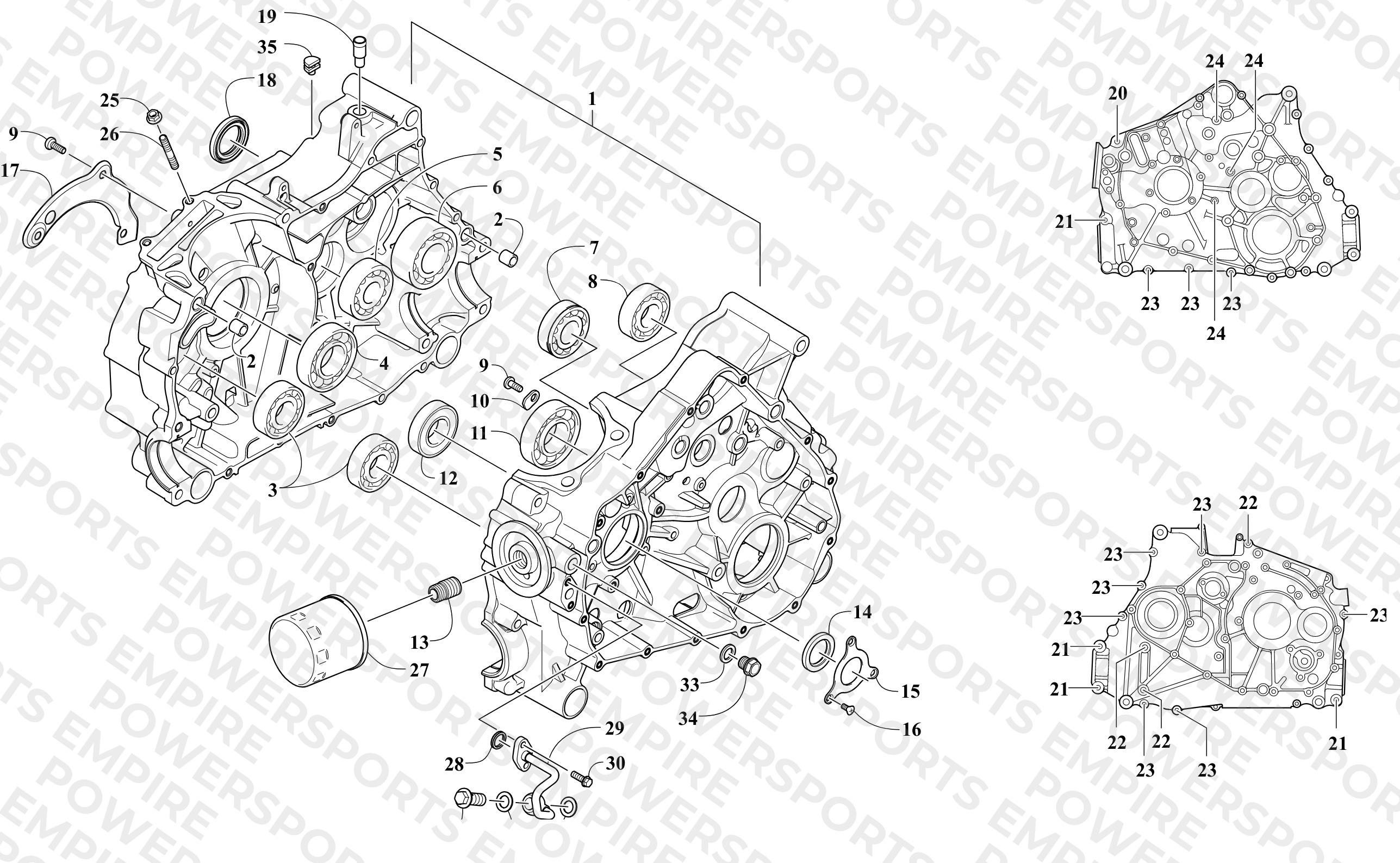 CRANKCASE ASSEMBLY