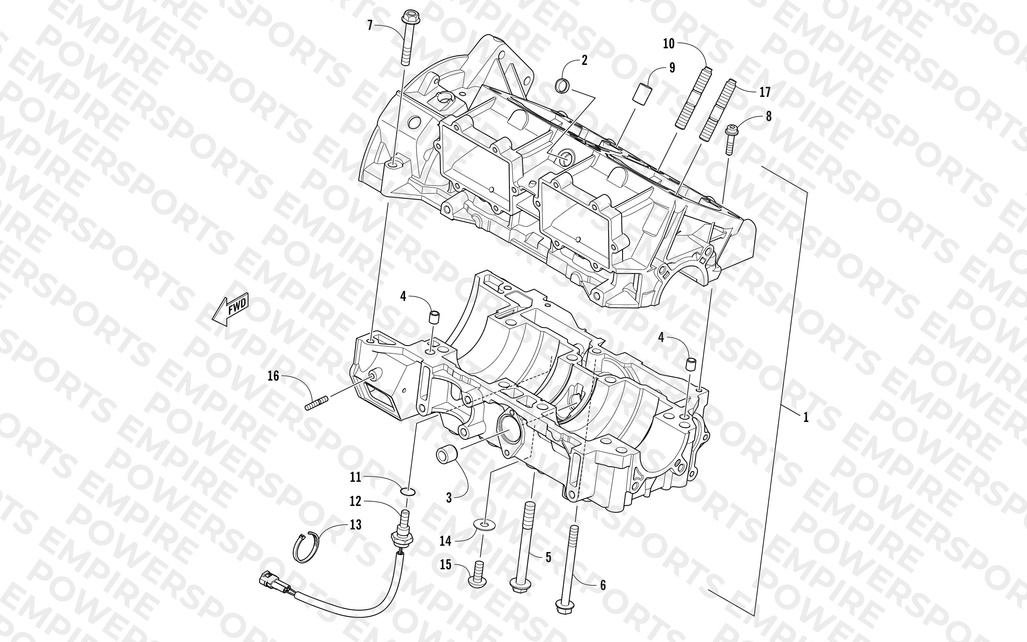 CRANKCASE ASSEMBLY