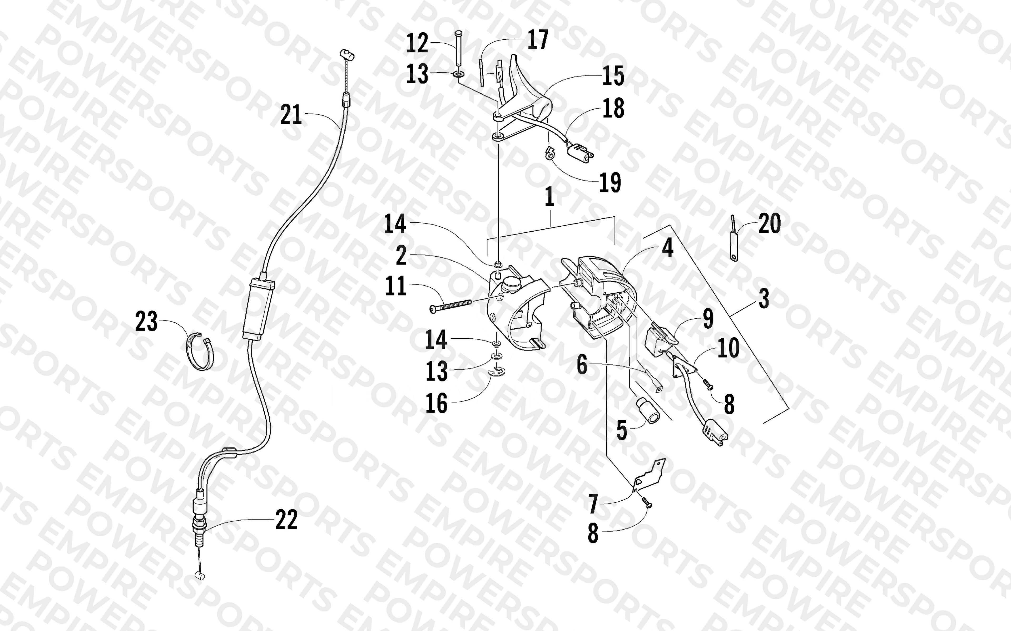 THROTTLE CONTROL ASSEMBLY