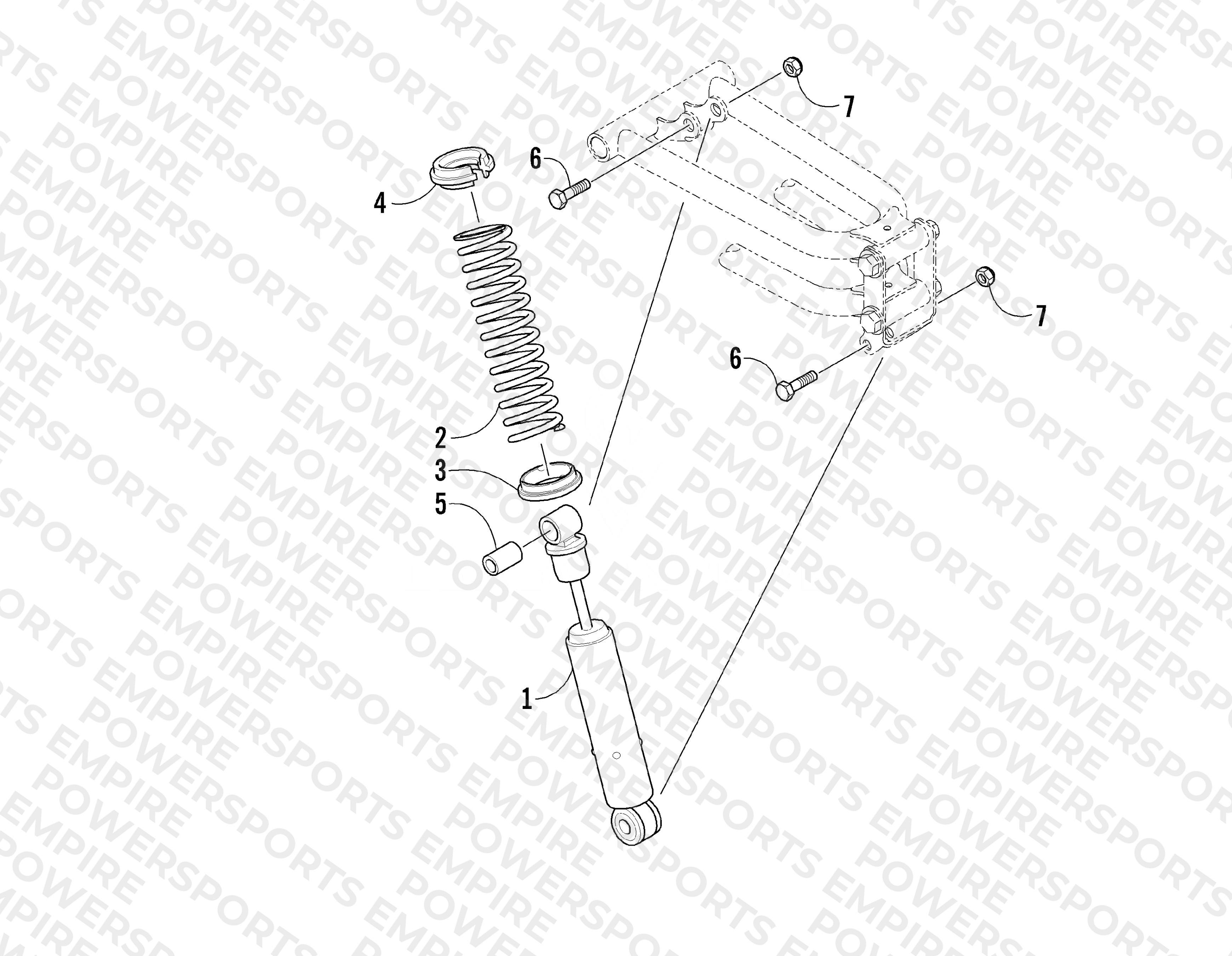 FRONT SUSPENSION SHOCK ABSORBER