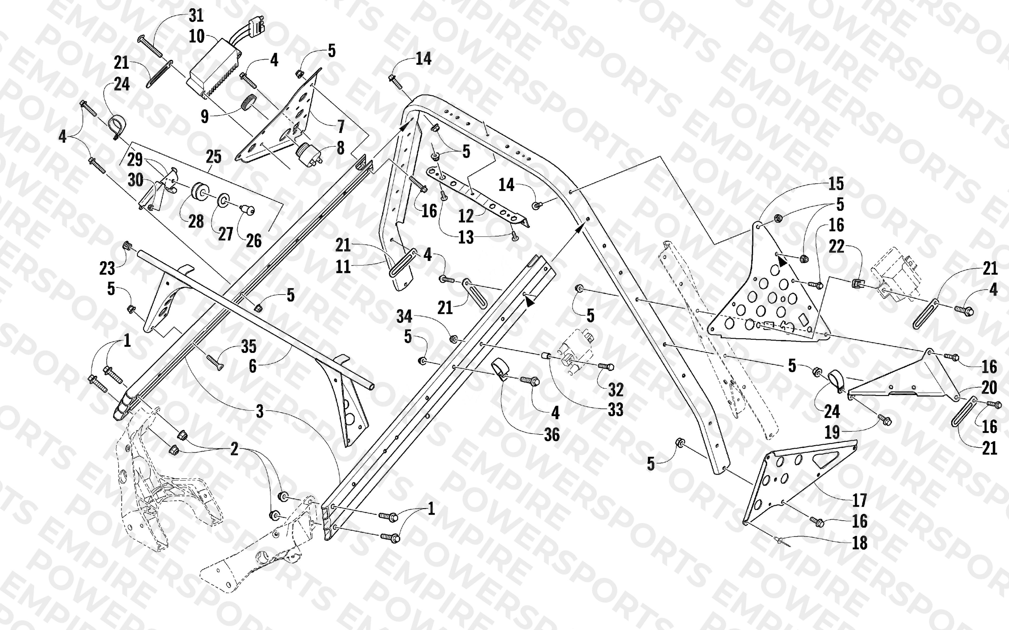 STEERING SUPPORT ASSEMBLY