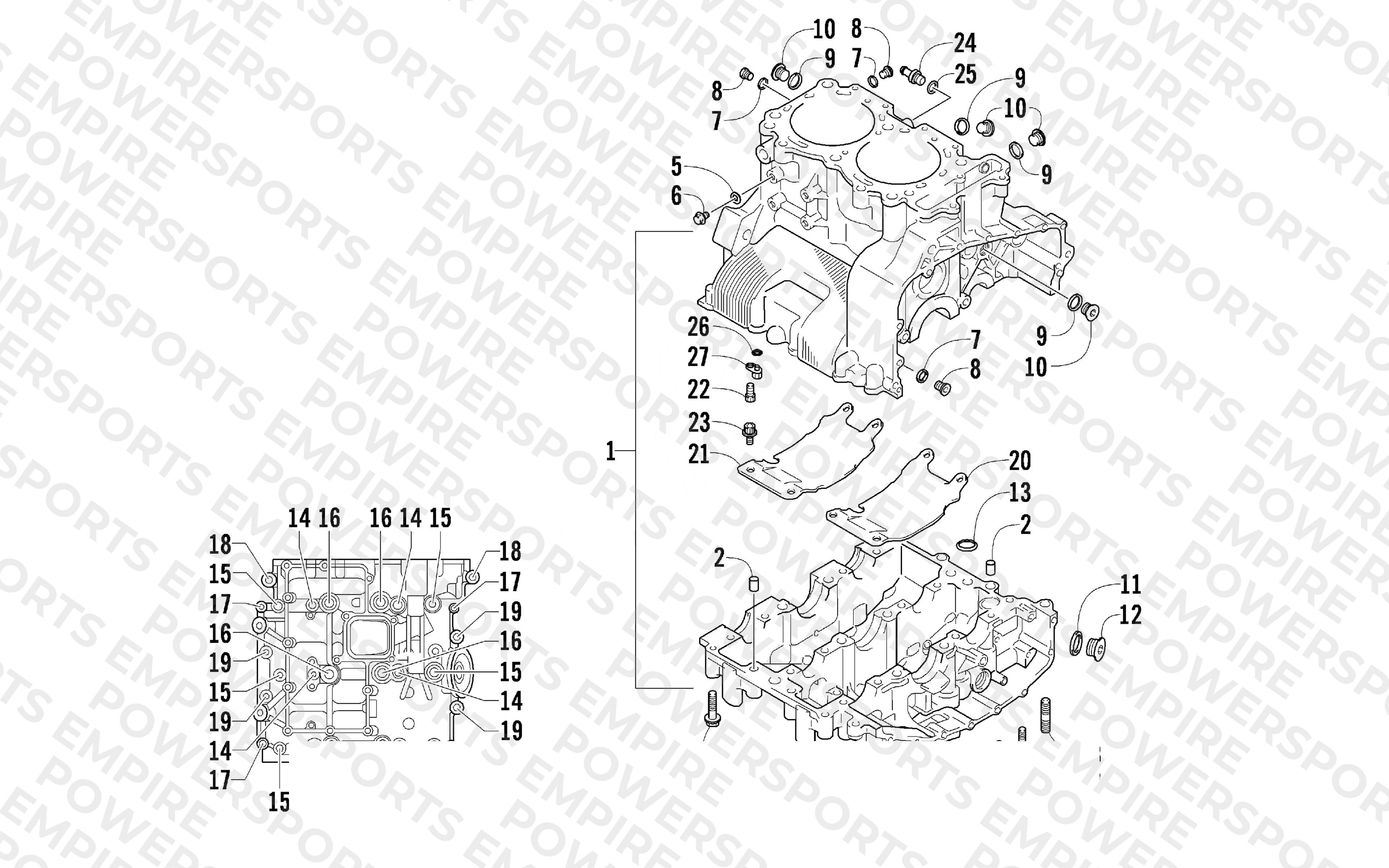 CRANKCASE ASSEMBLY