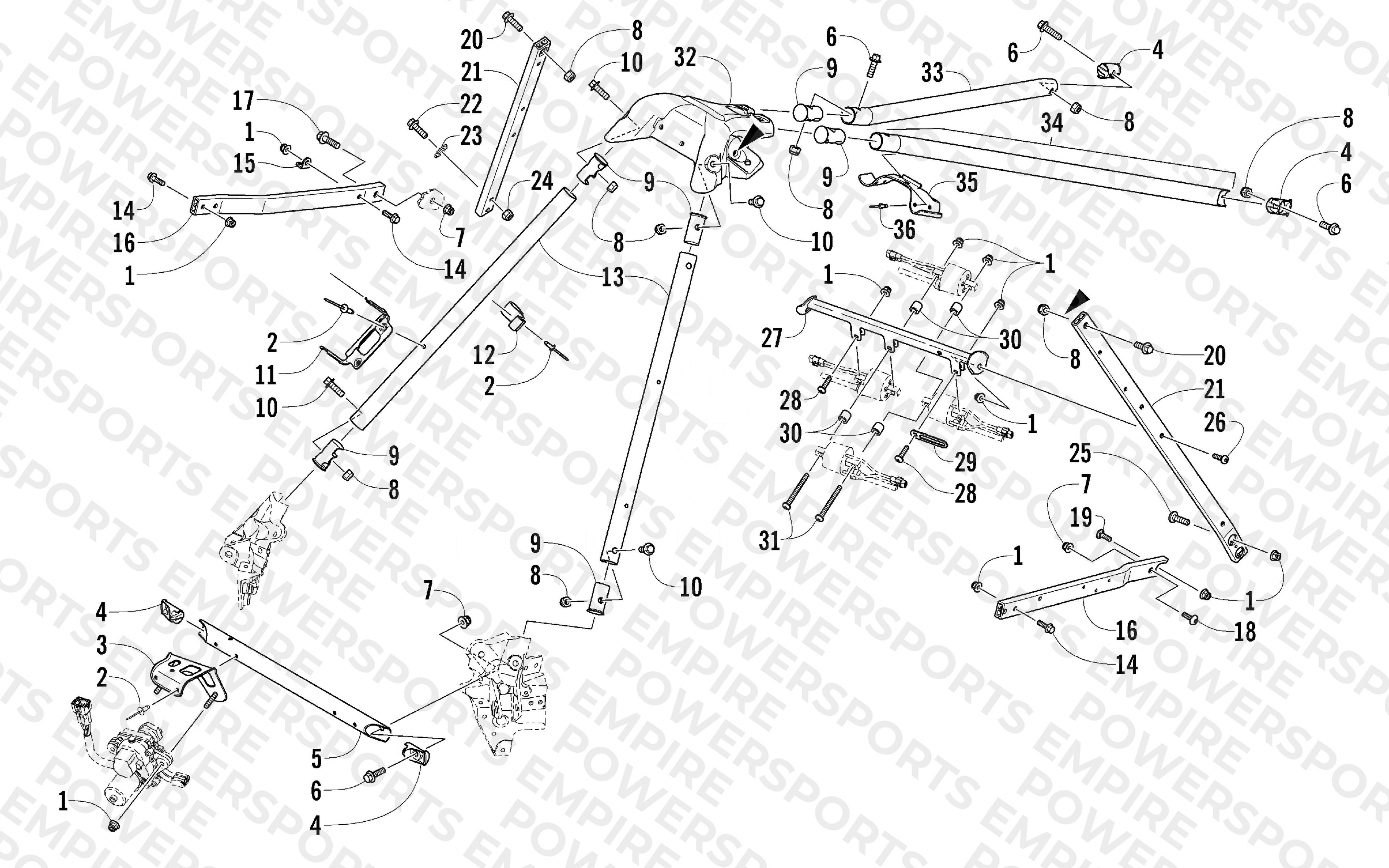 STEERING SUPPORT ASSEMBLY