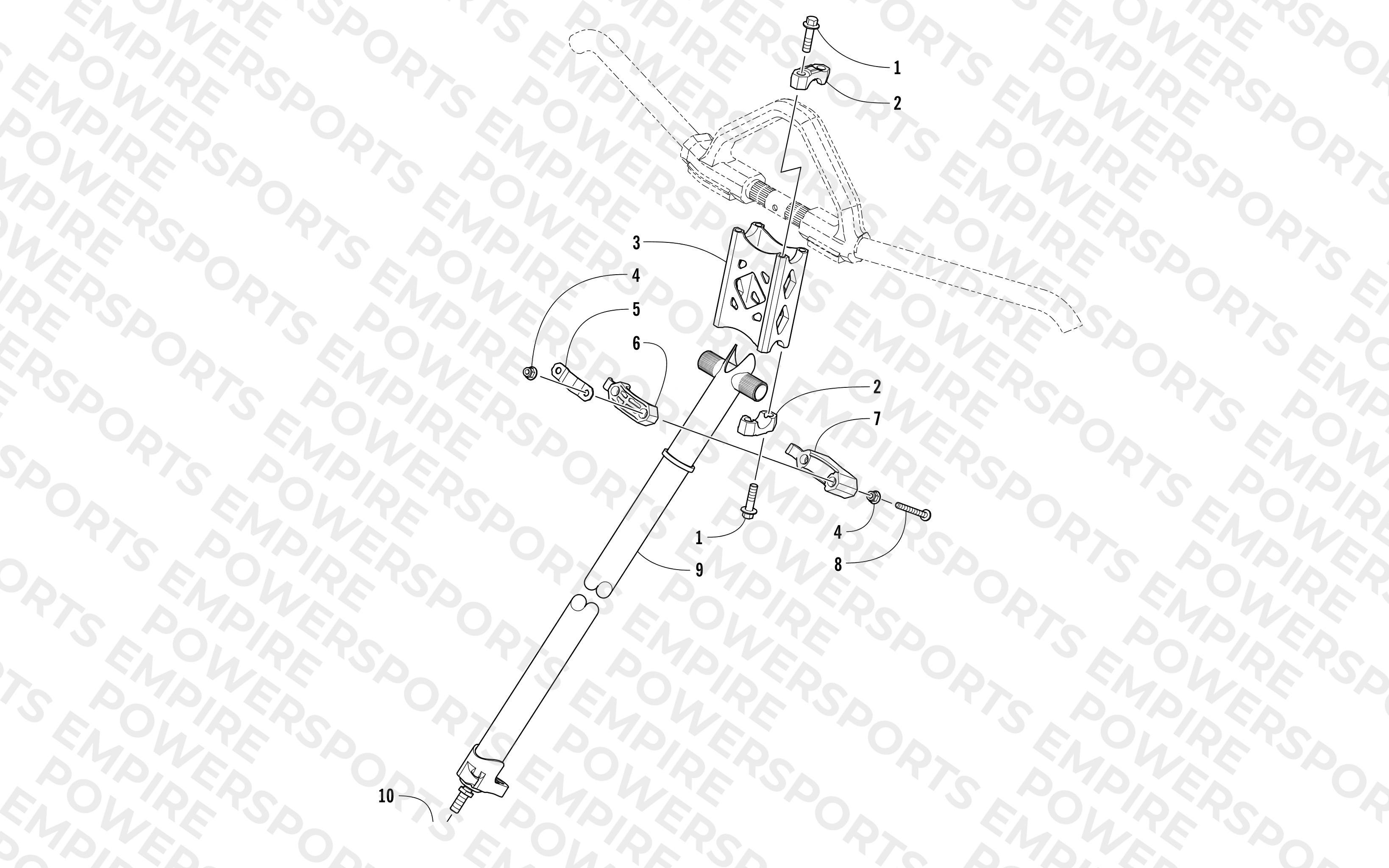 STEERING POST ASSEMBLY
