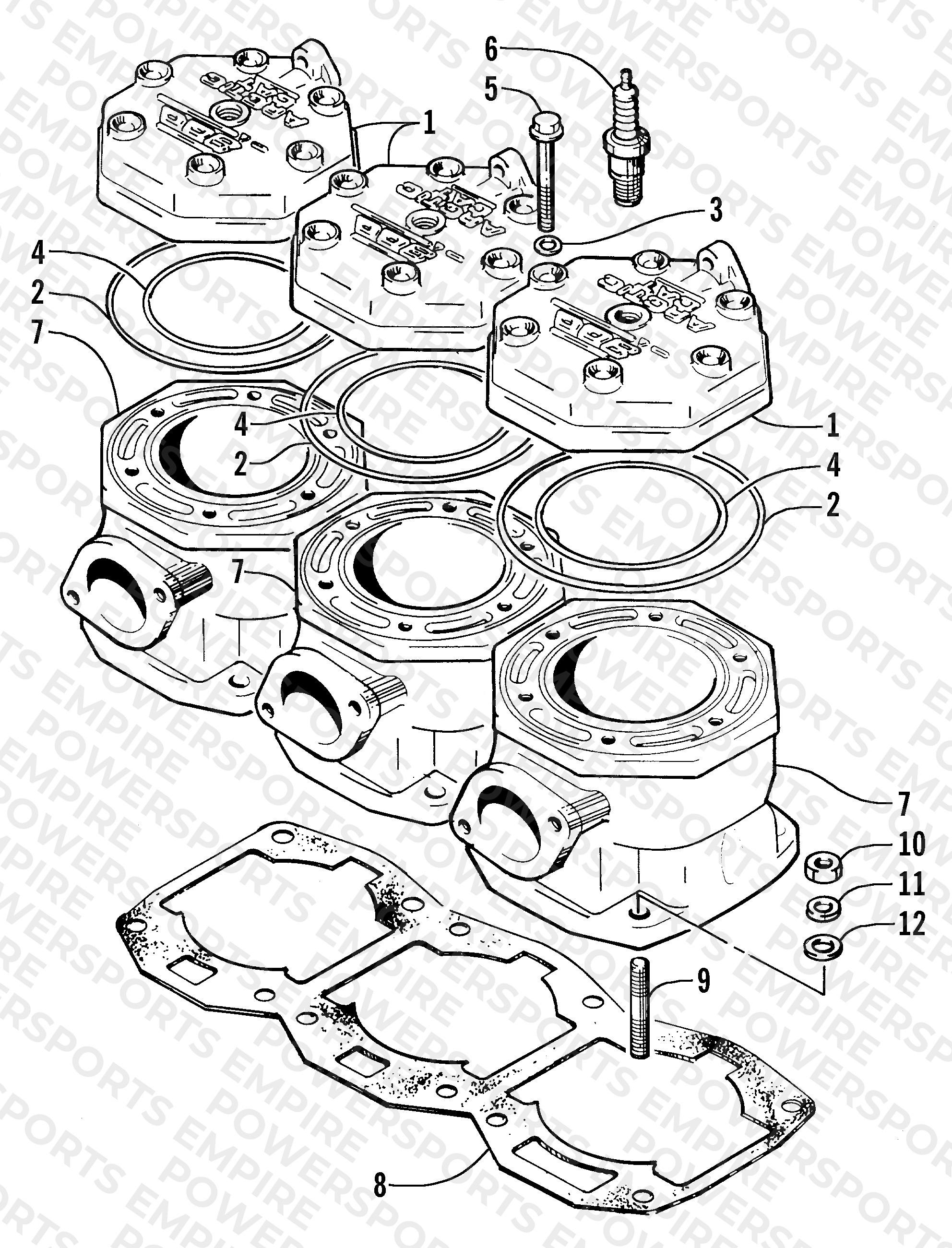 CYLINDER AND HEAD ASSEMBLY