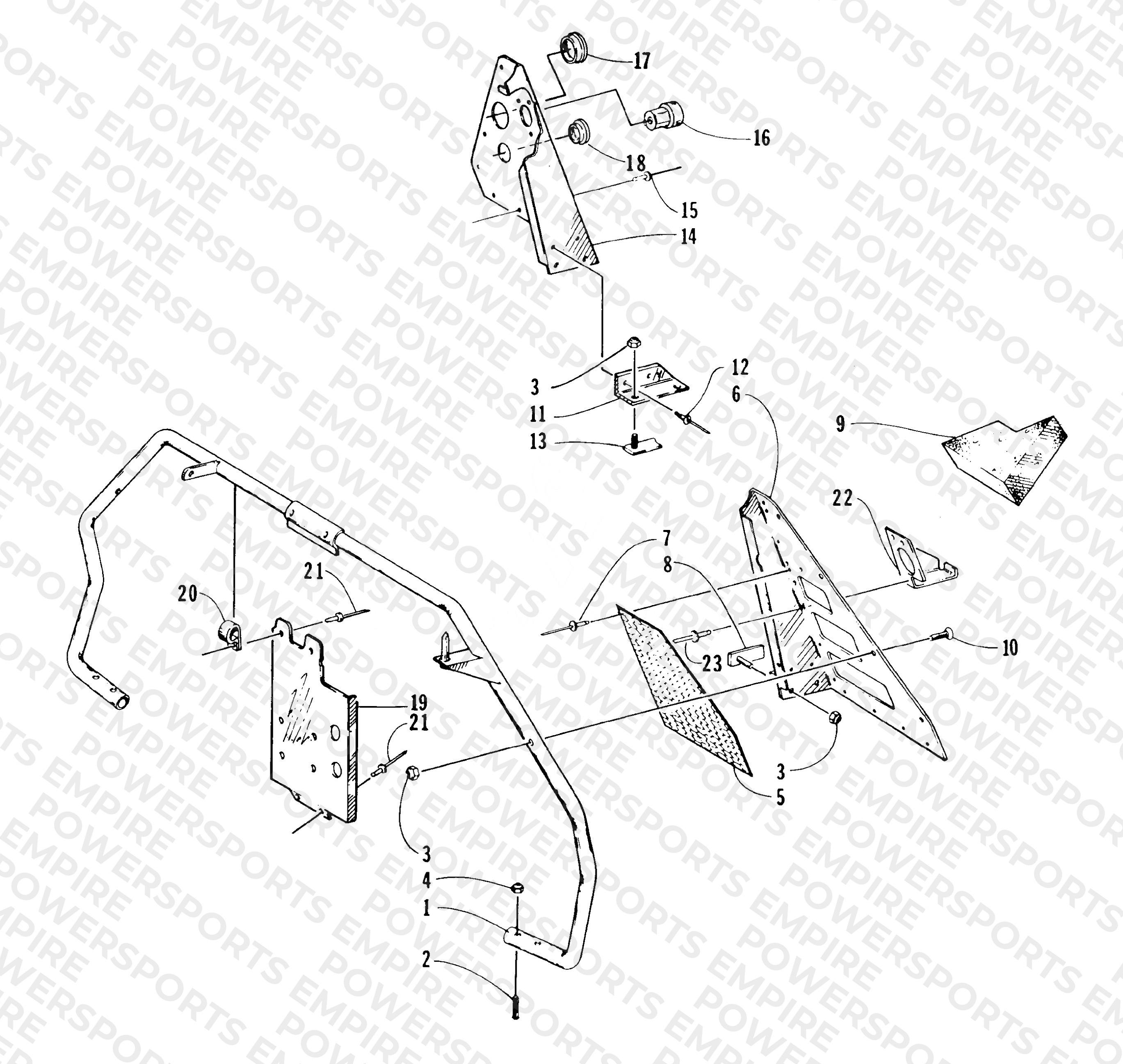 STEERING SUPPORT ASSEMBLY