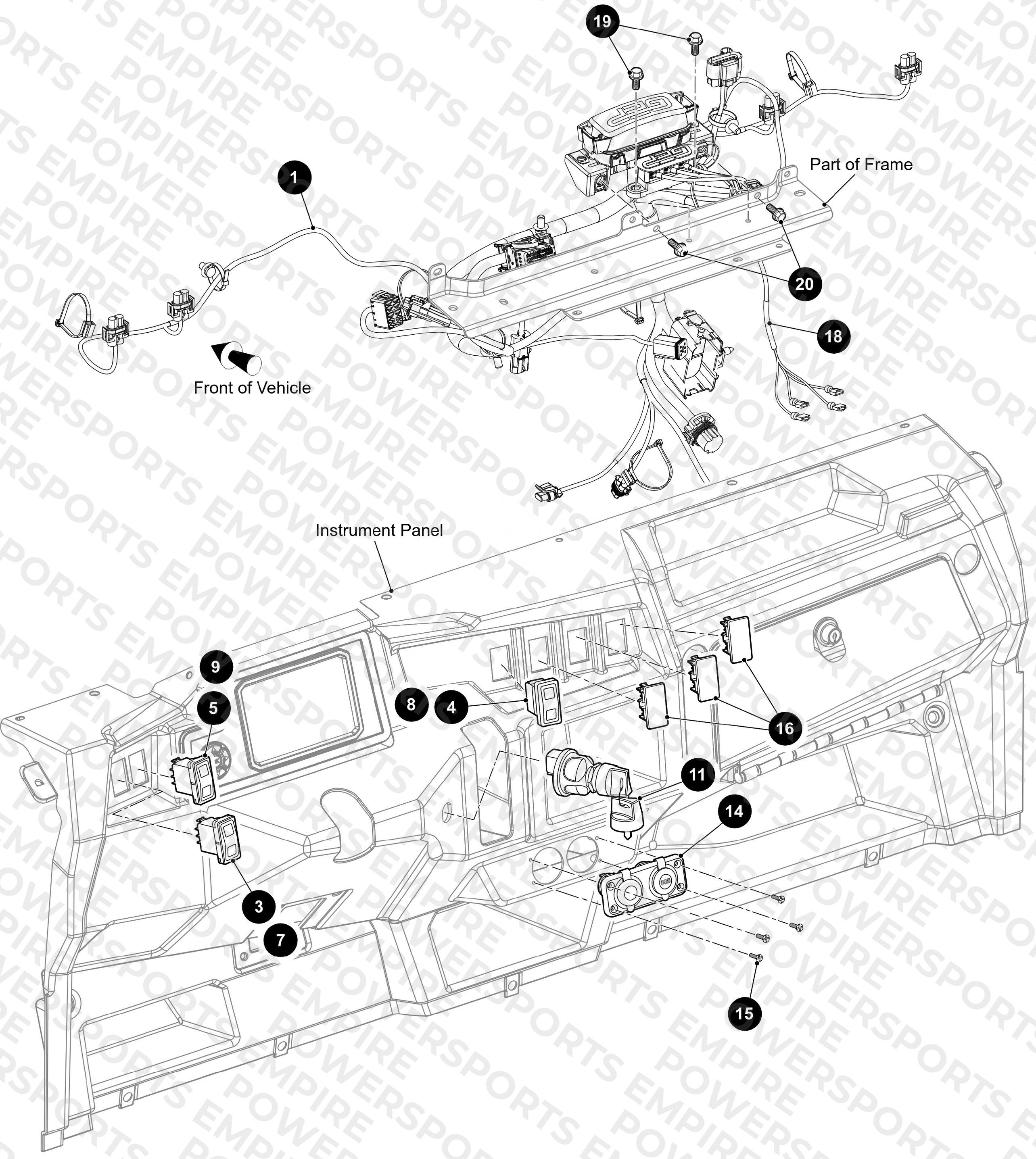 MAIN HARNESS FRONT
