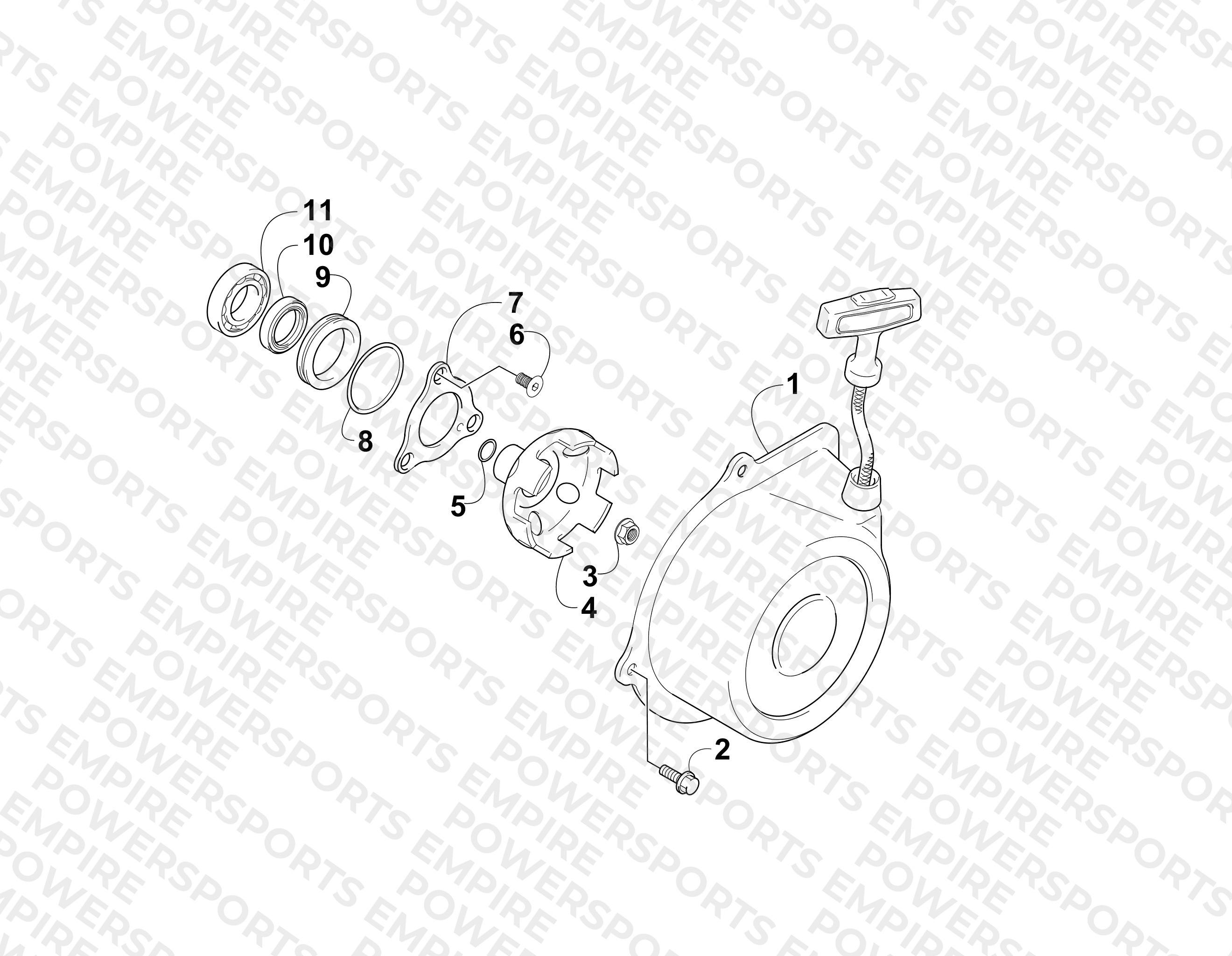 RECOIL STARTER ASSEMBLY