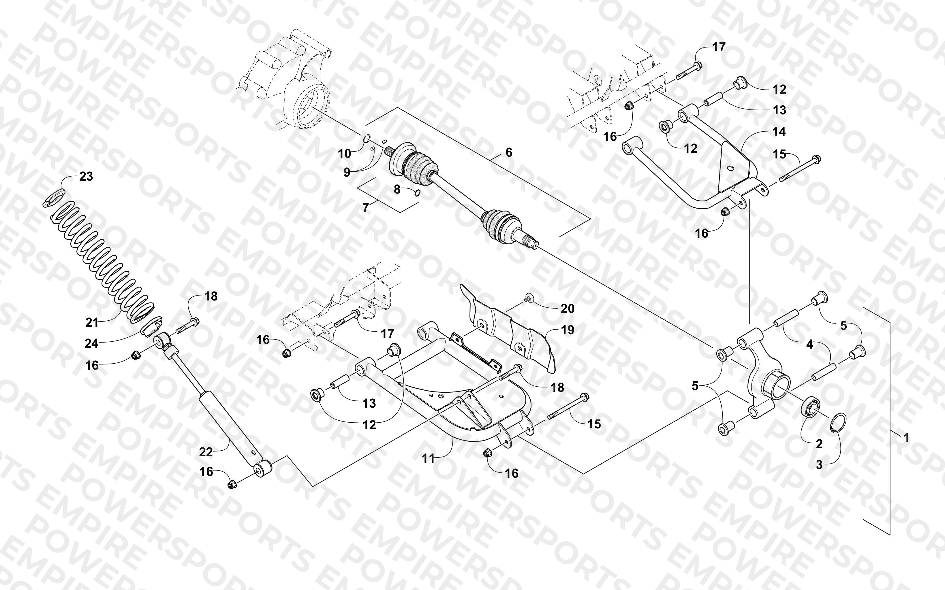 REAR SUSPENSION ASSEMBLY