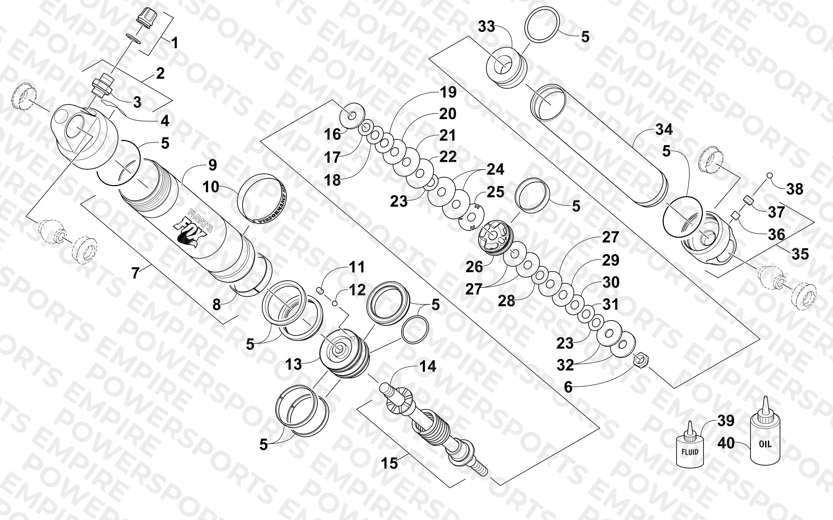 FRONT SUSPENSION SHOCK ABSORBER