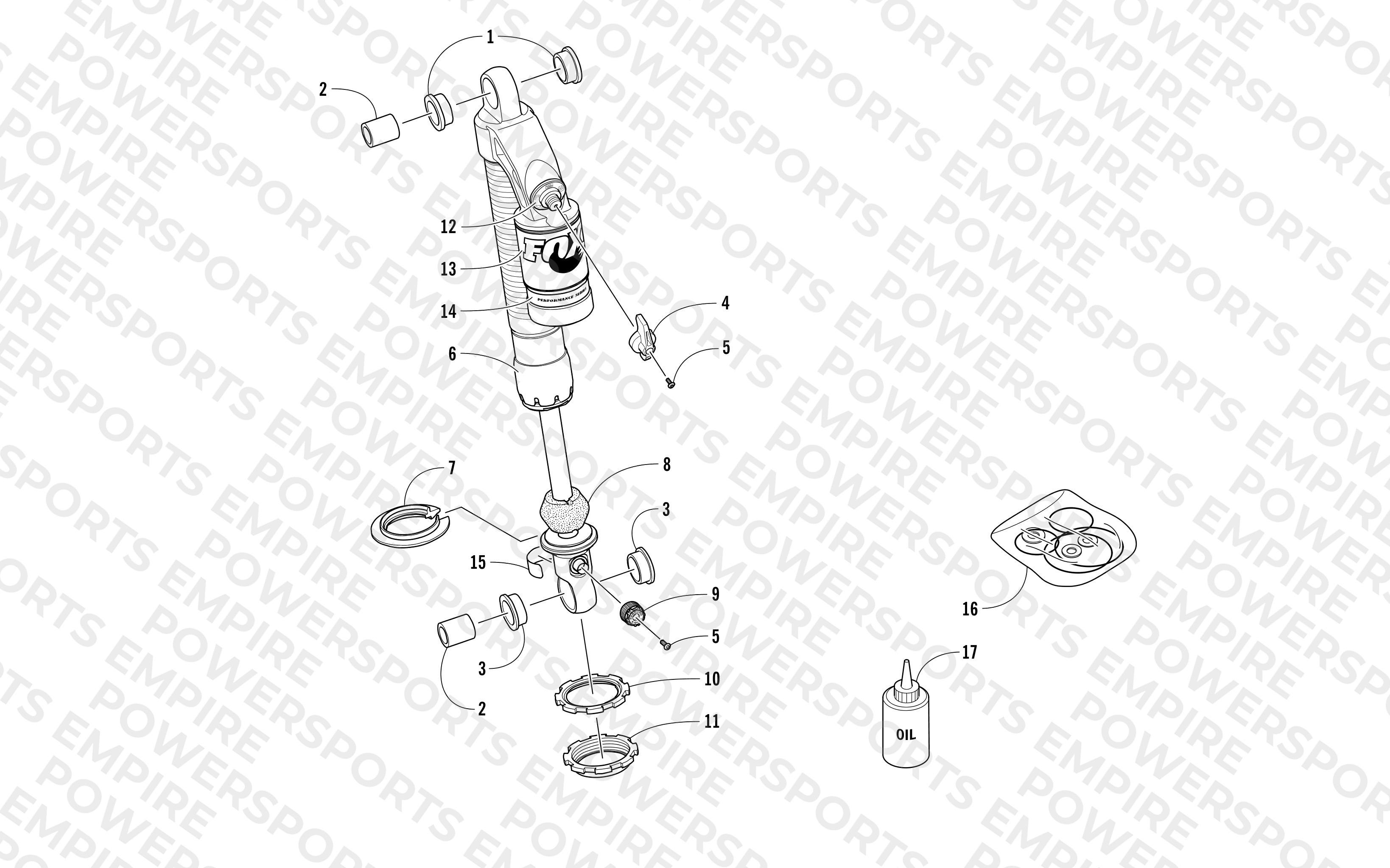 FRONT SUSPENSION SHOCK ABSORBER