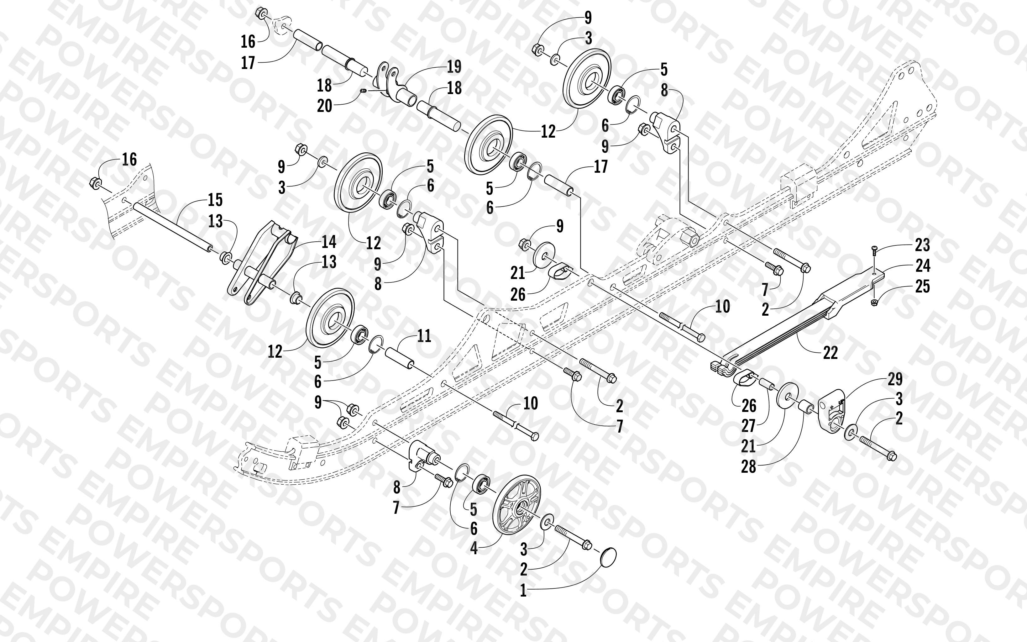 IDLER WHEEL ASSEMBLY