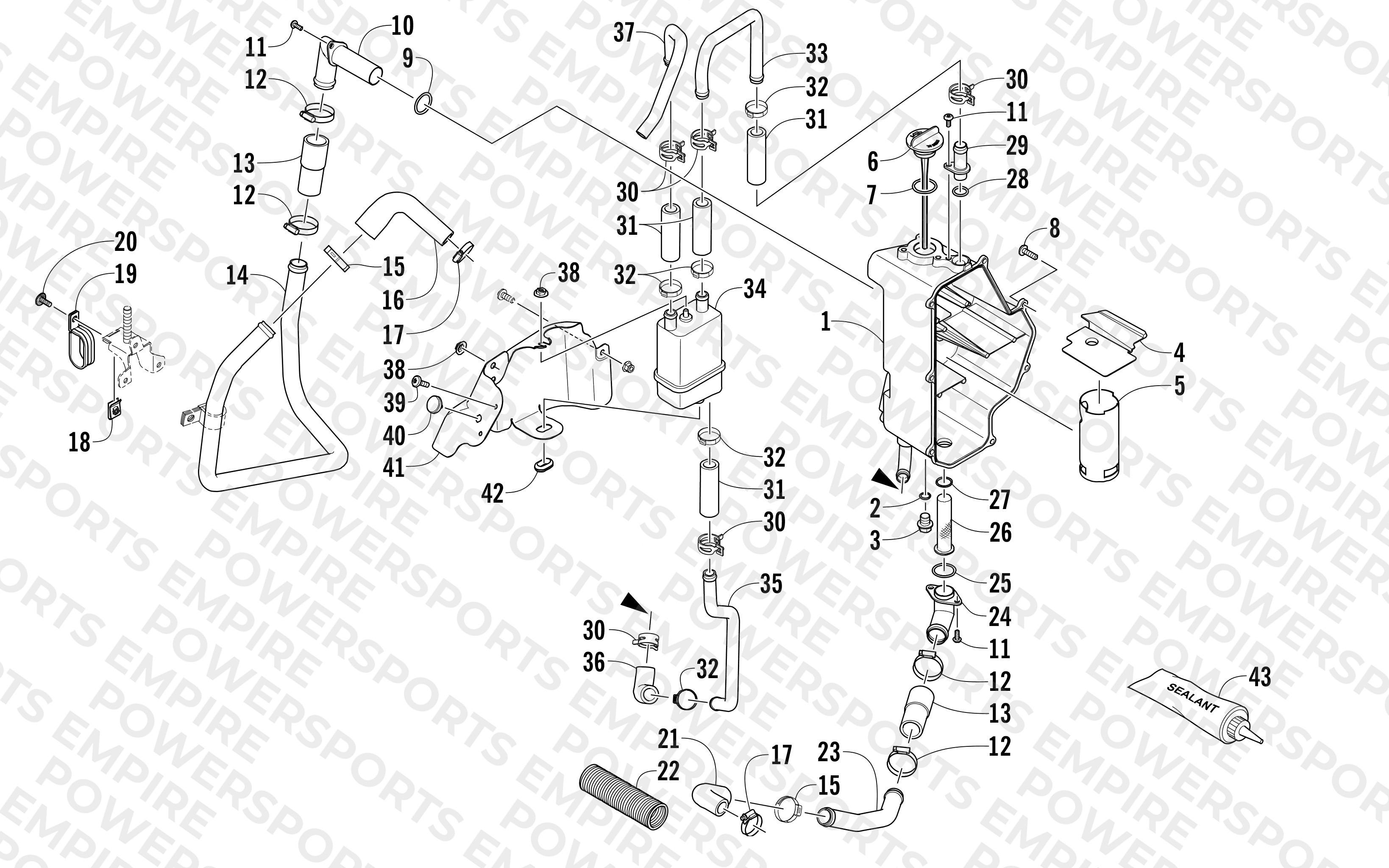OIL TANK ASSEMBLY