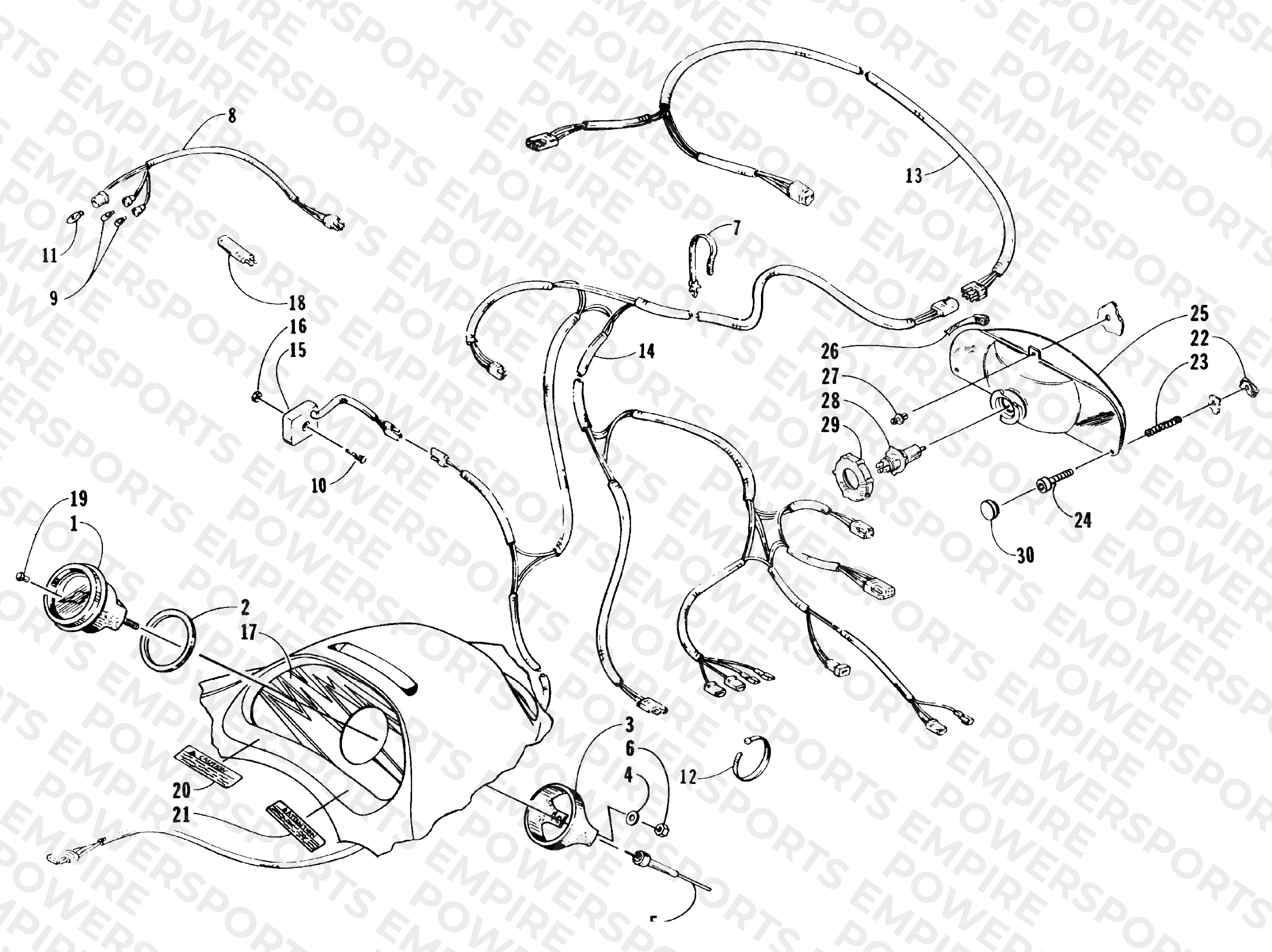 INSTRUMENTS AND WIRING ASSEMBLIES