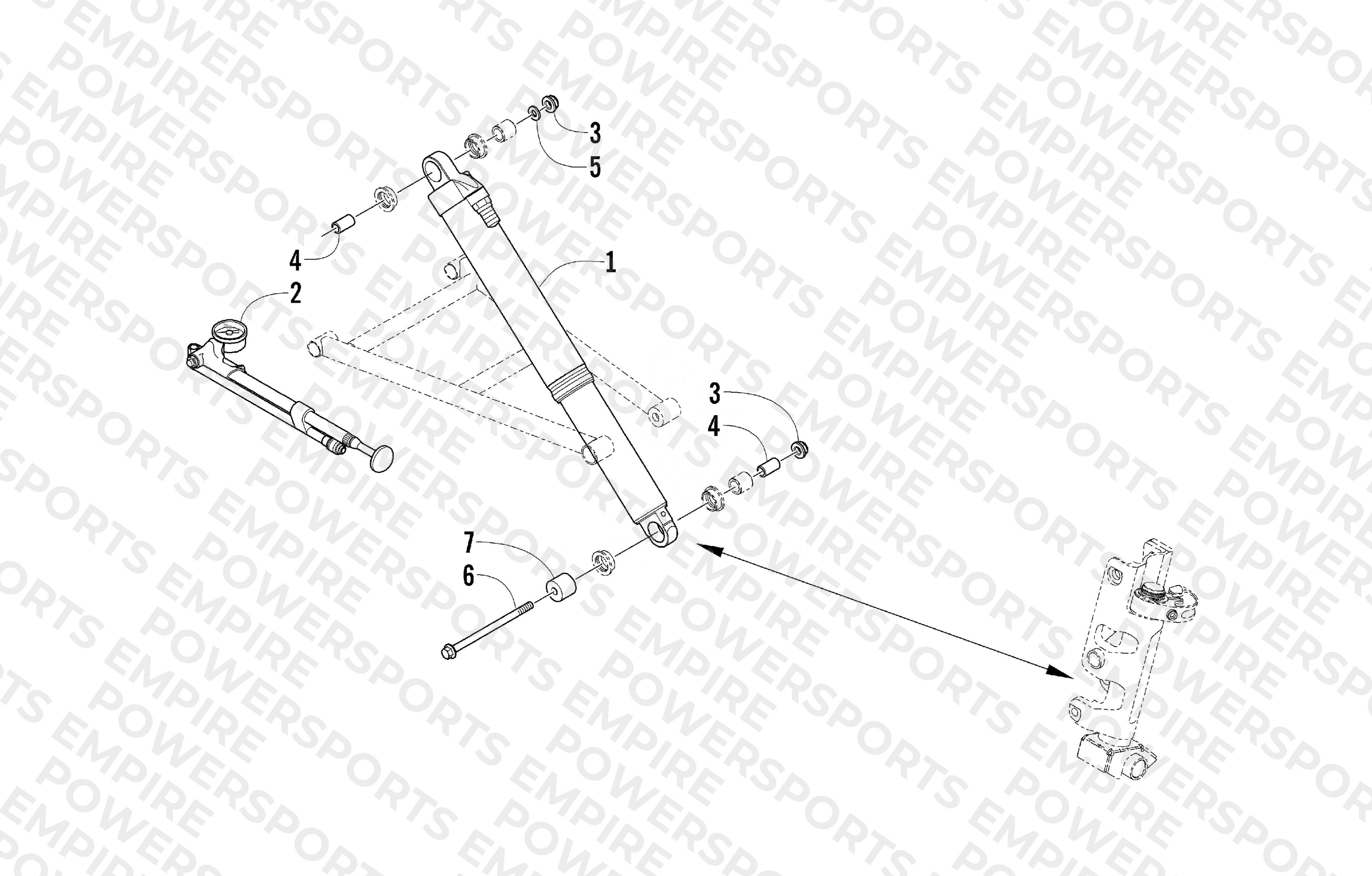 FRONT SUSPENSION SHOCK ABSORBER ASSEMBLY