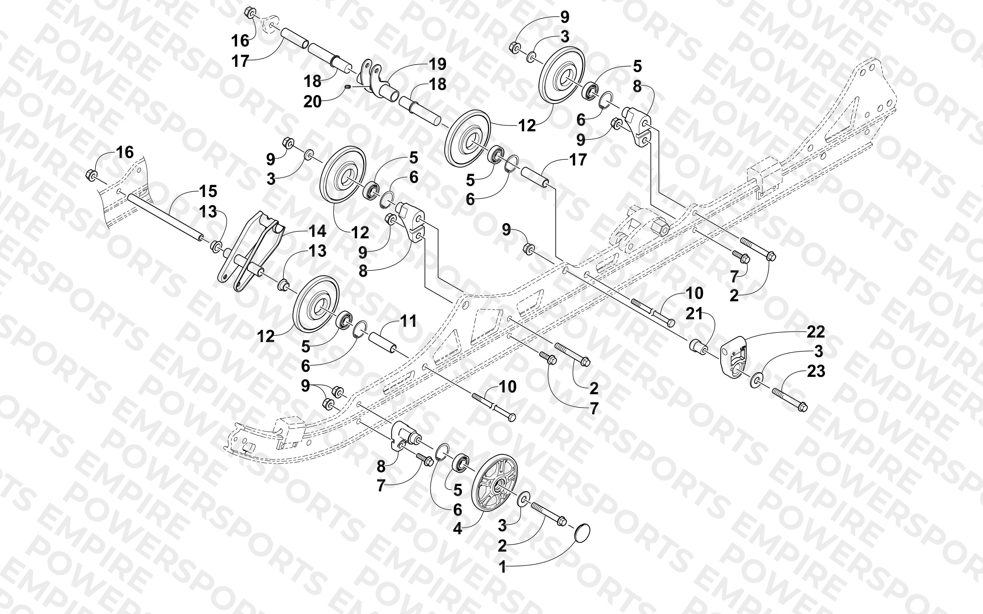 IDLER WHEEL ASSEMBLY