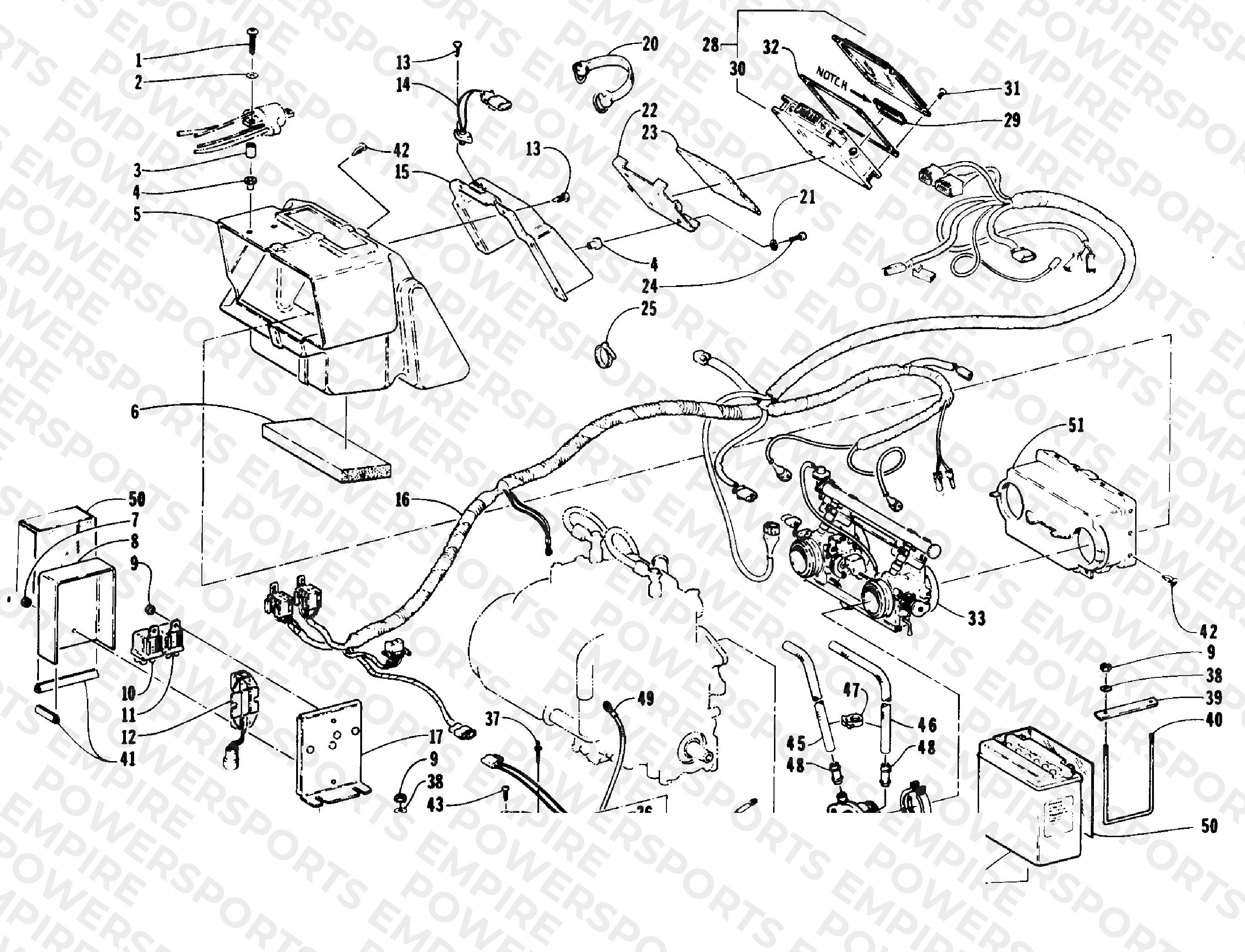 AIRBOX AND EFI ASSEMBLIES