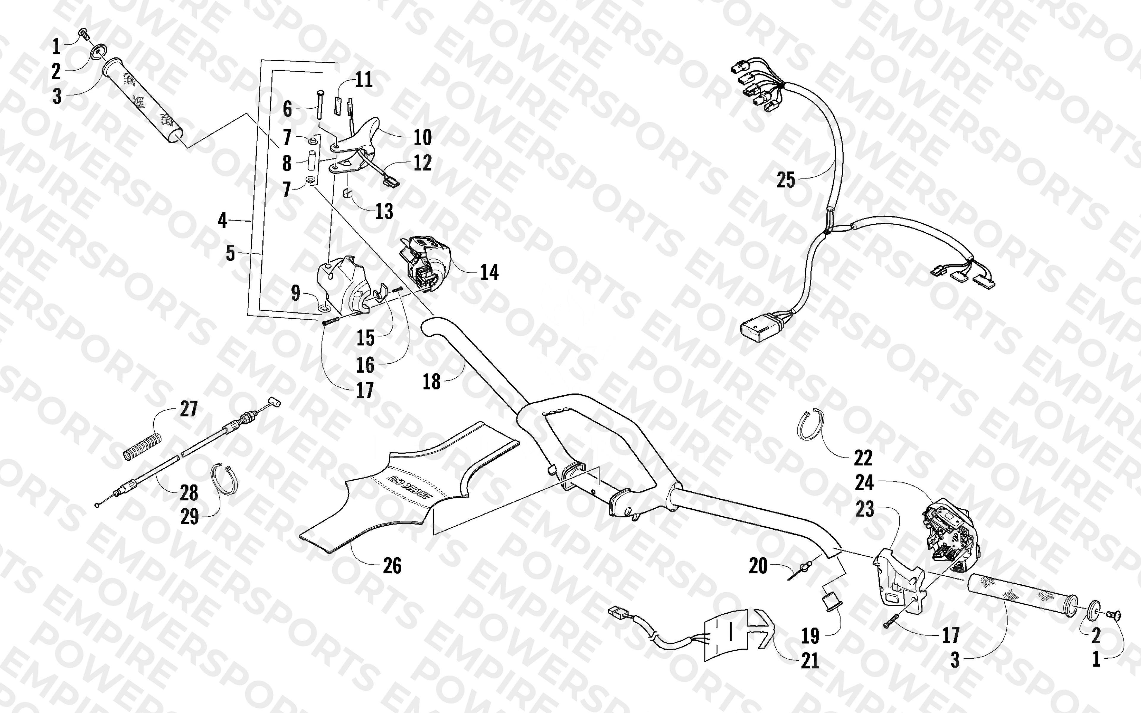 HANDLEBAR AND CONTROLS