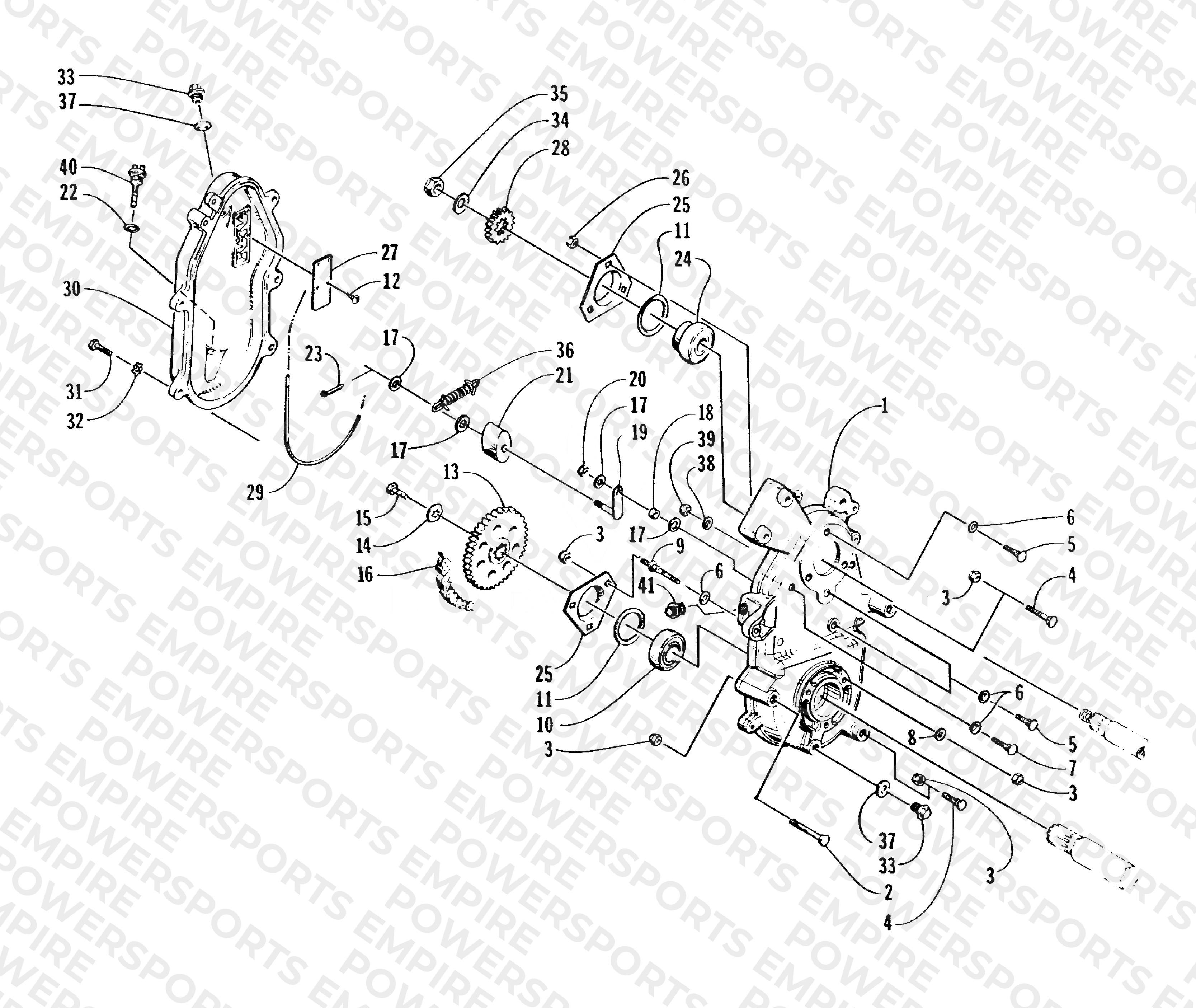 DRIVE/DROPCASE ASSEMBLY