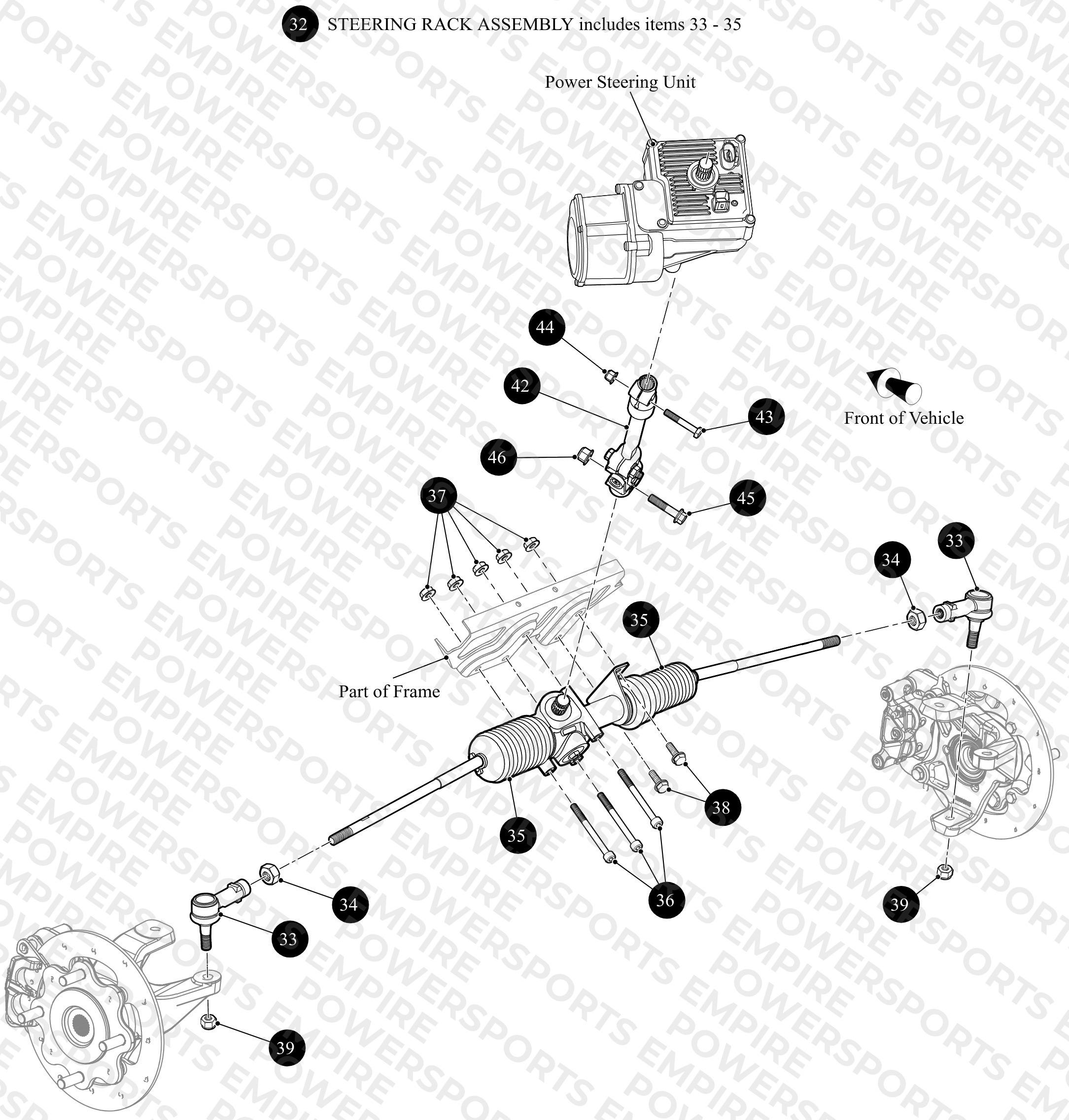 STEERING RACK ASSEMBLY