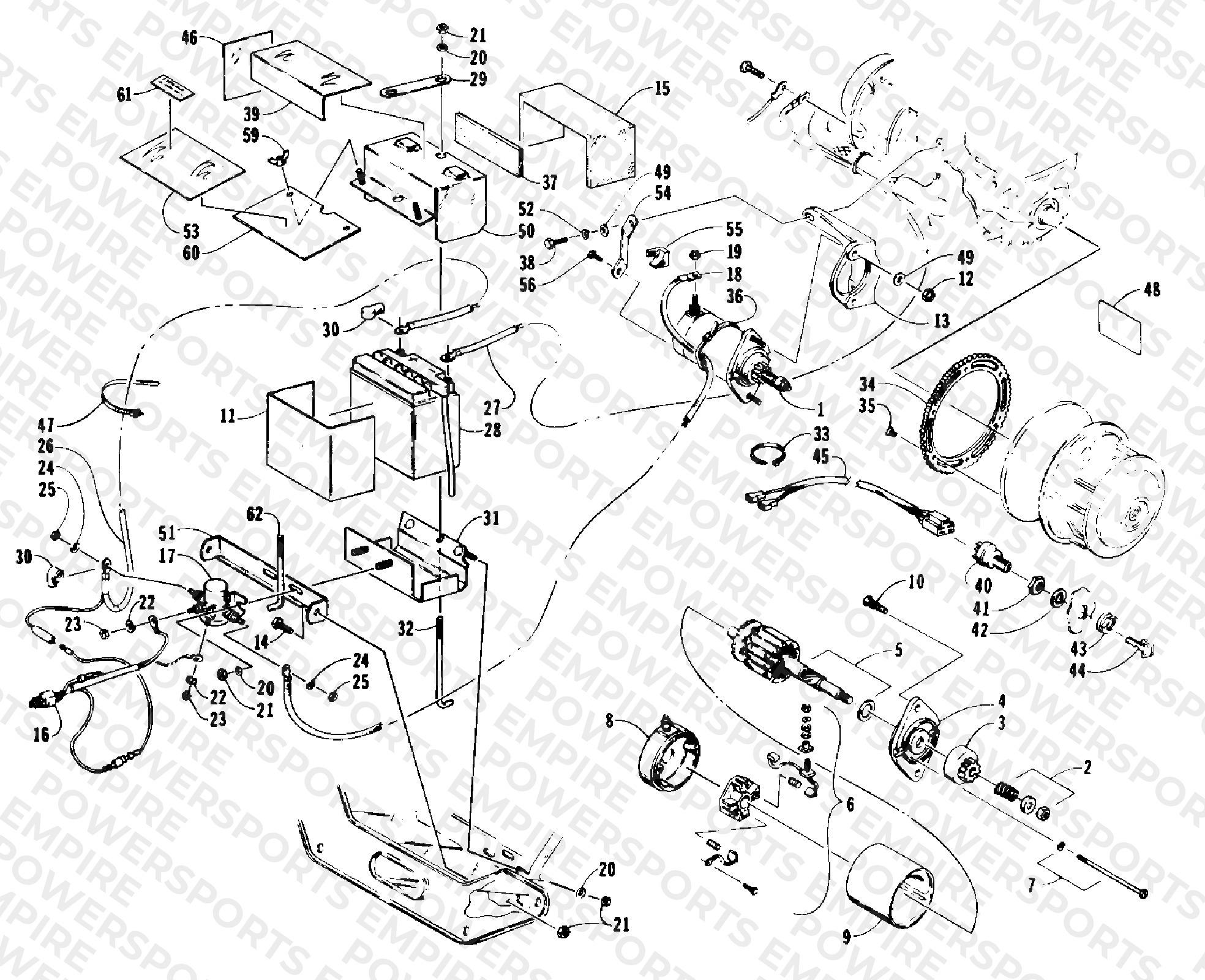 ELECTRIC START ASSEMBLY