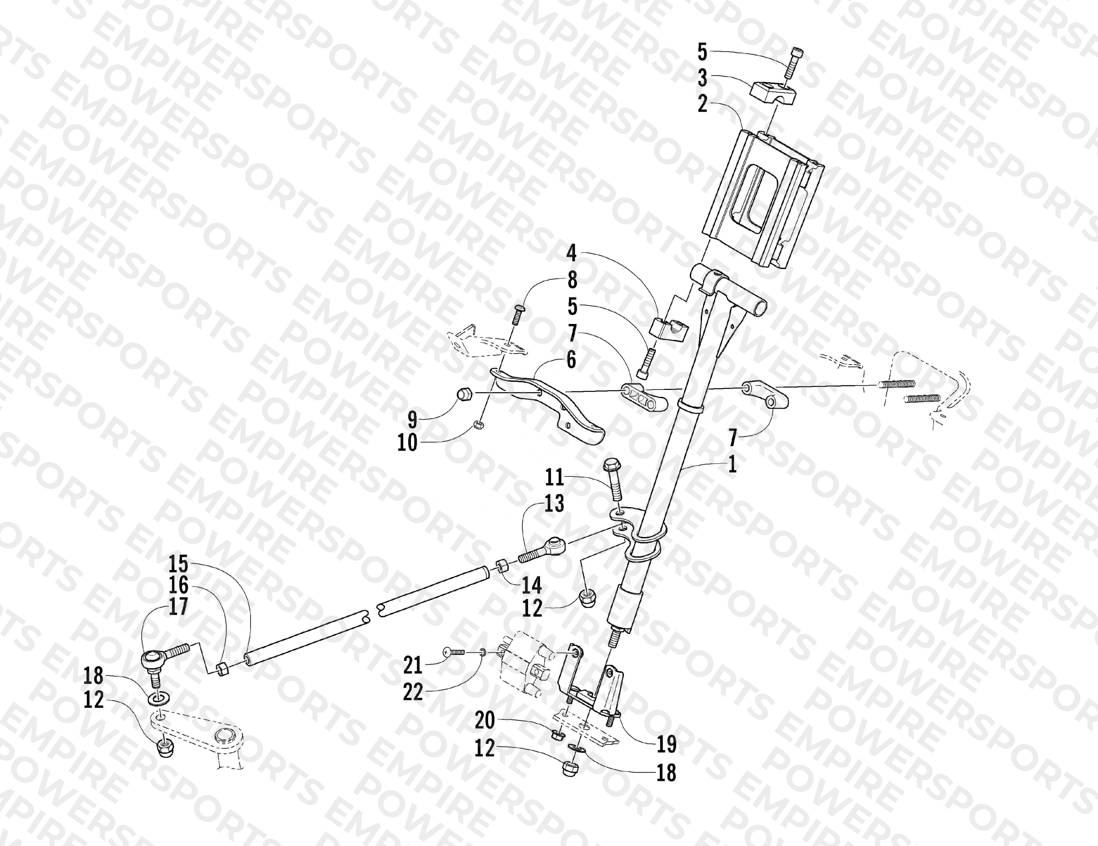 STEERING POST ASSEMBLY