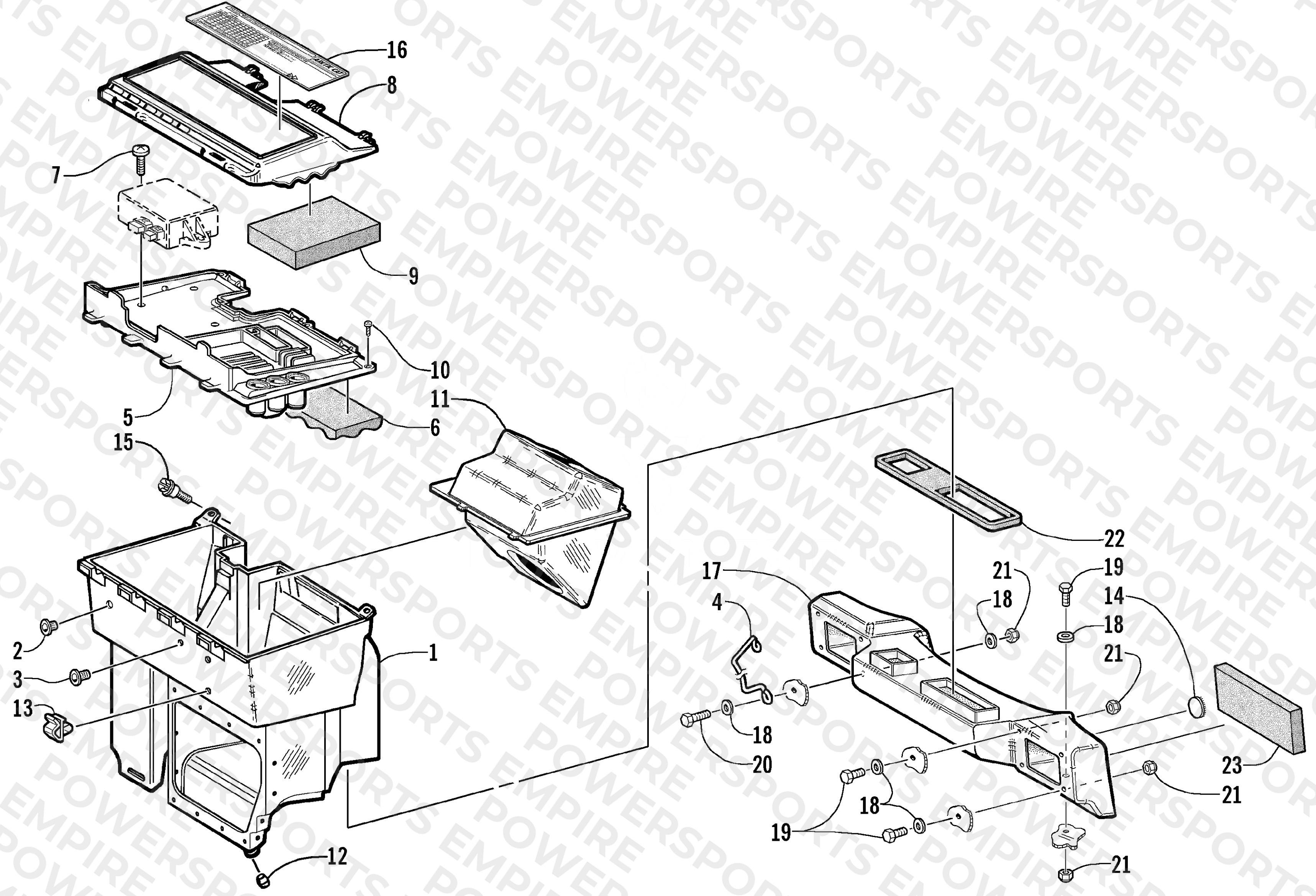 AIR SILENCER ASSEMBLY