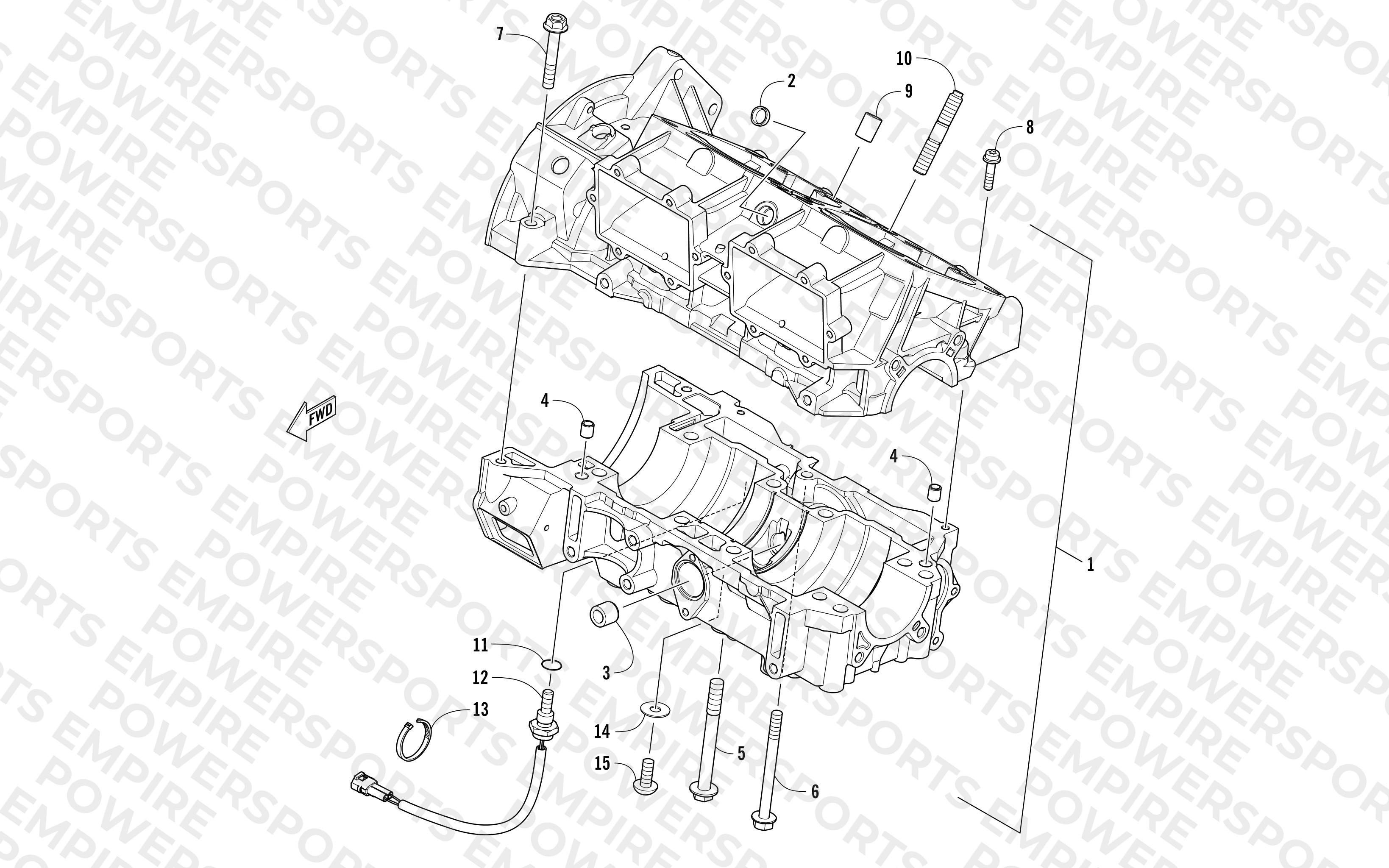 CRANKCASE ASSEMBLY