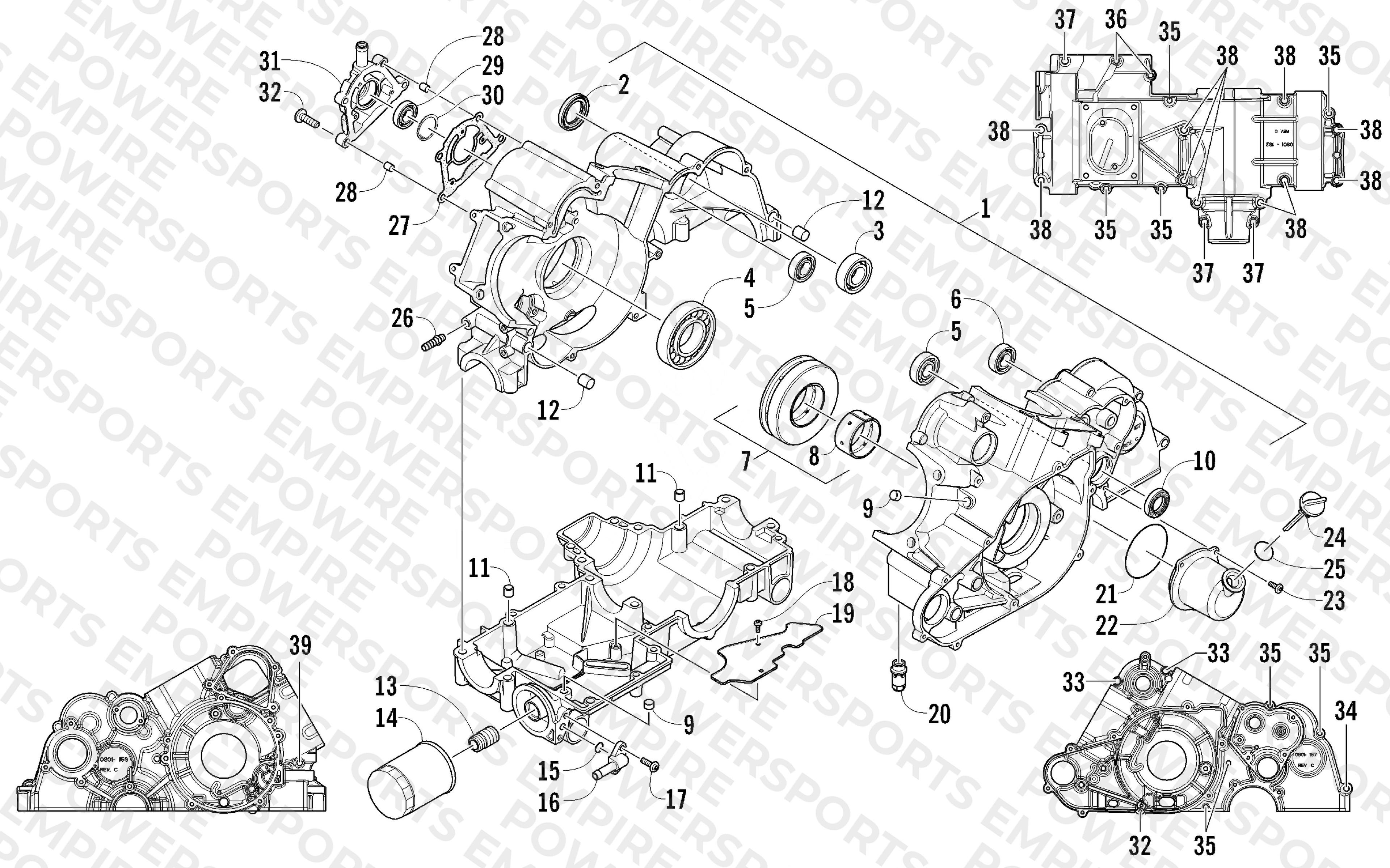 CRANKCASE ASSEMBLY