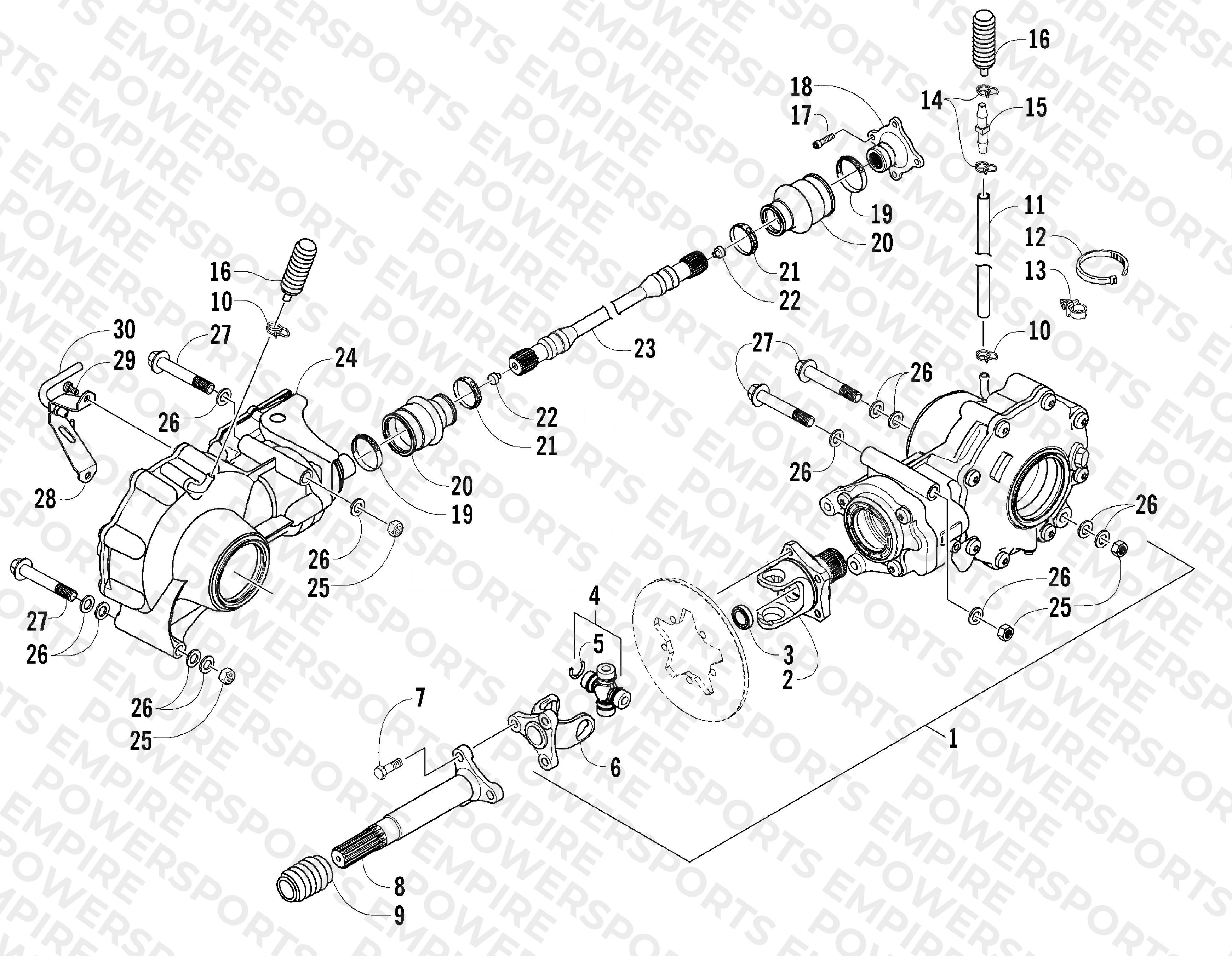 DRIVE TRAIN ASSEMBLY