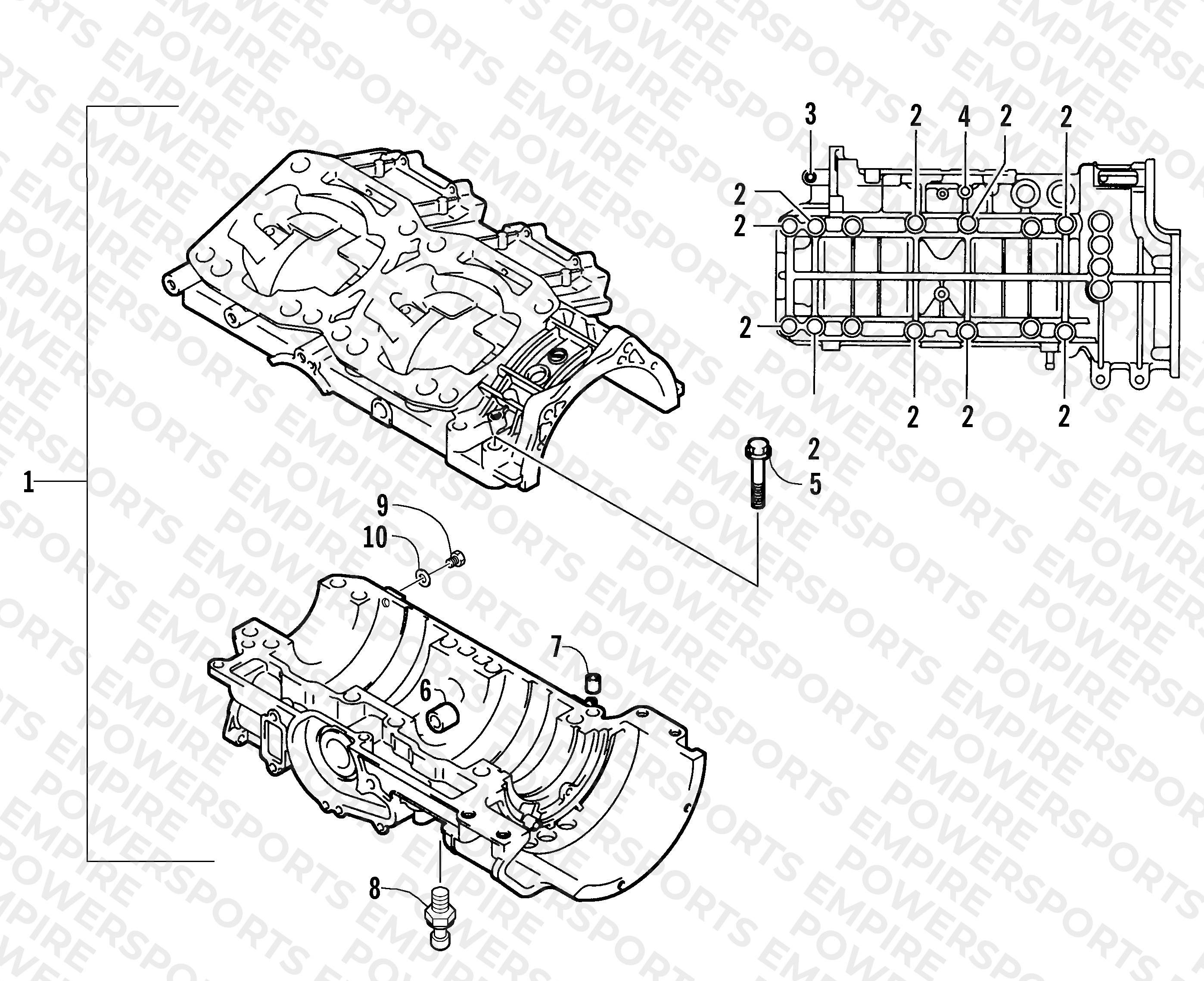 CRANKCASE ASSEMBLY