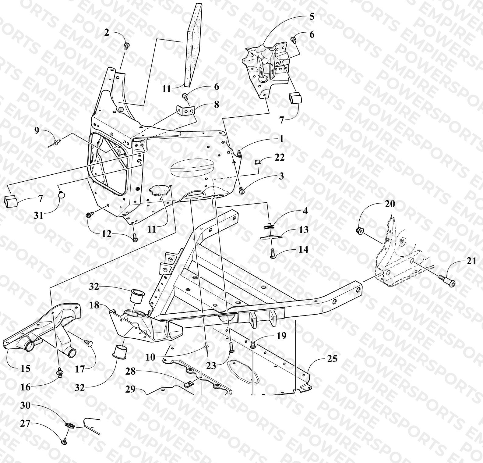 FRONT FRAME ASSEMBLY