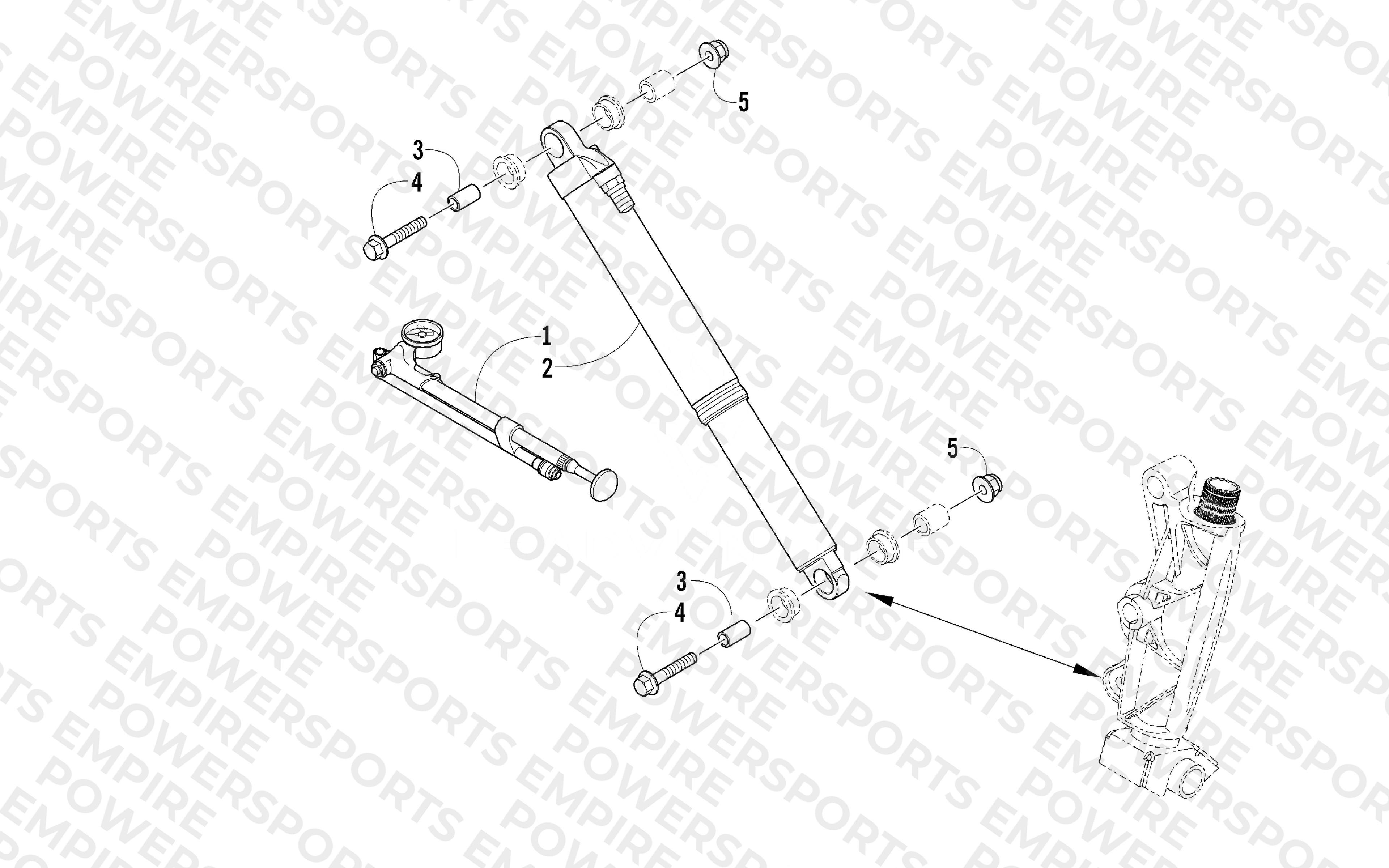 FRONT SUSPENSION SHOCK ABSORBER ASSEMBLY