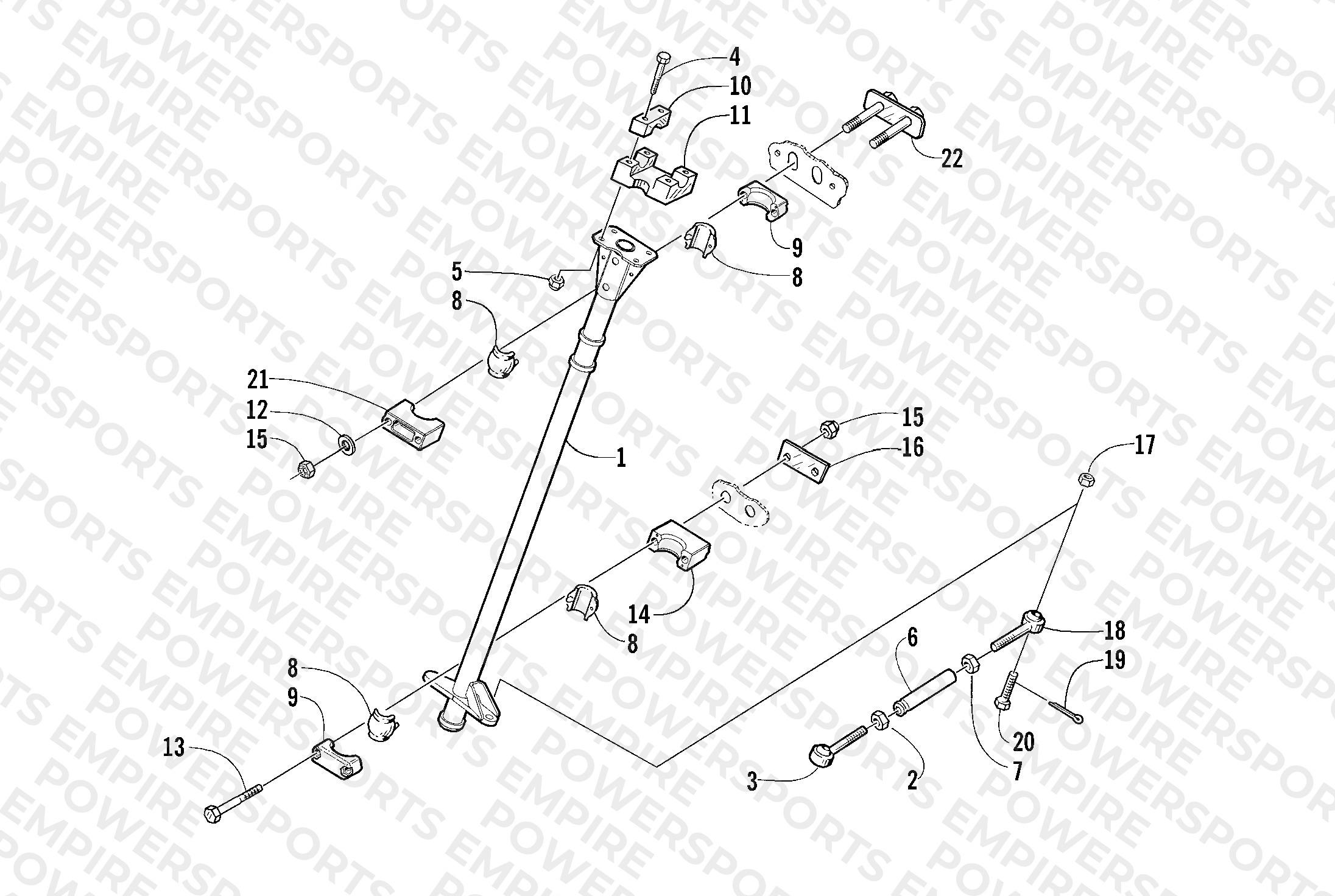 STEERING POST ASSEMBLY