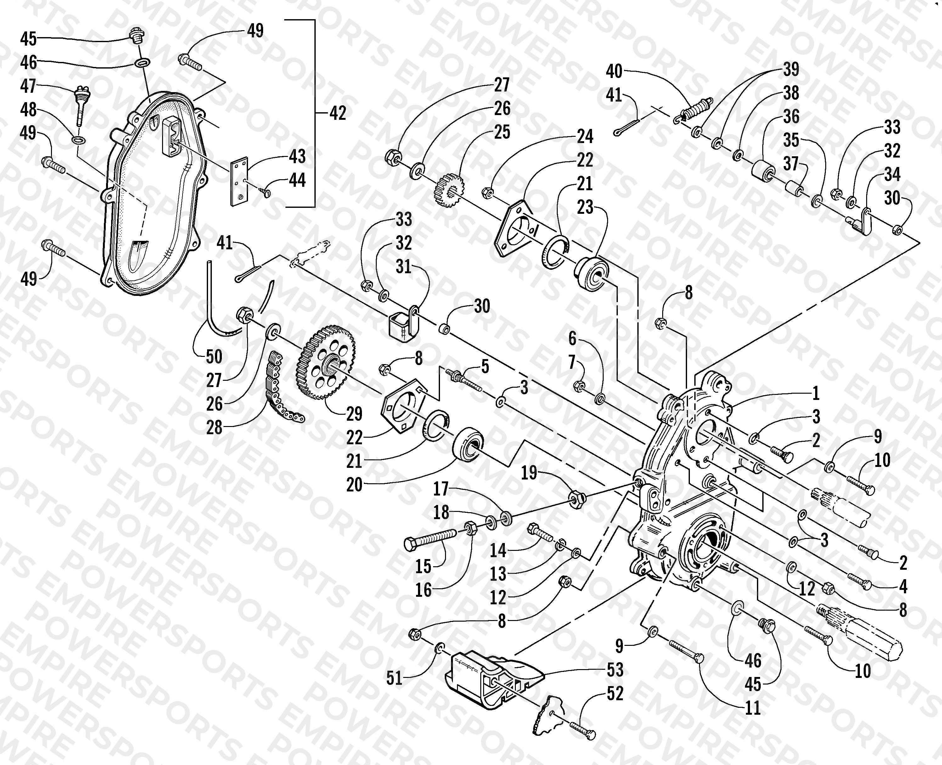 DRIVE/DROPCASE ASSEMBLY