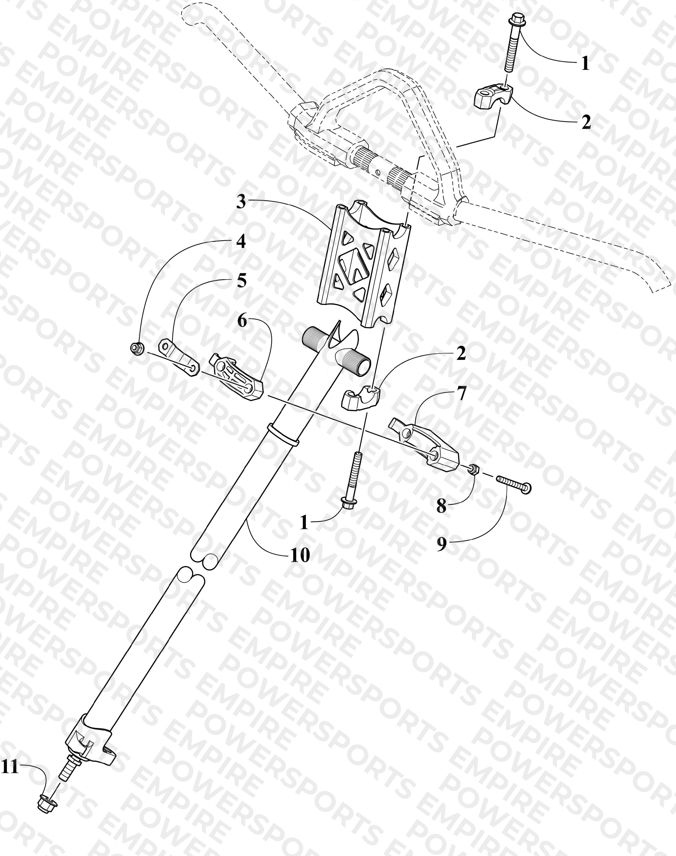 STEERING POST ASSEMBLY