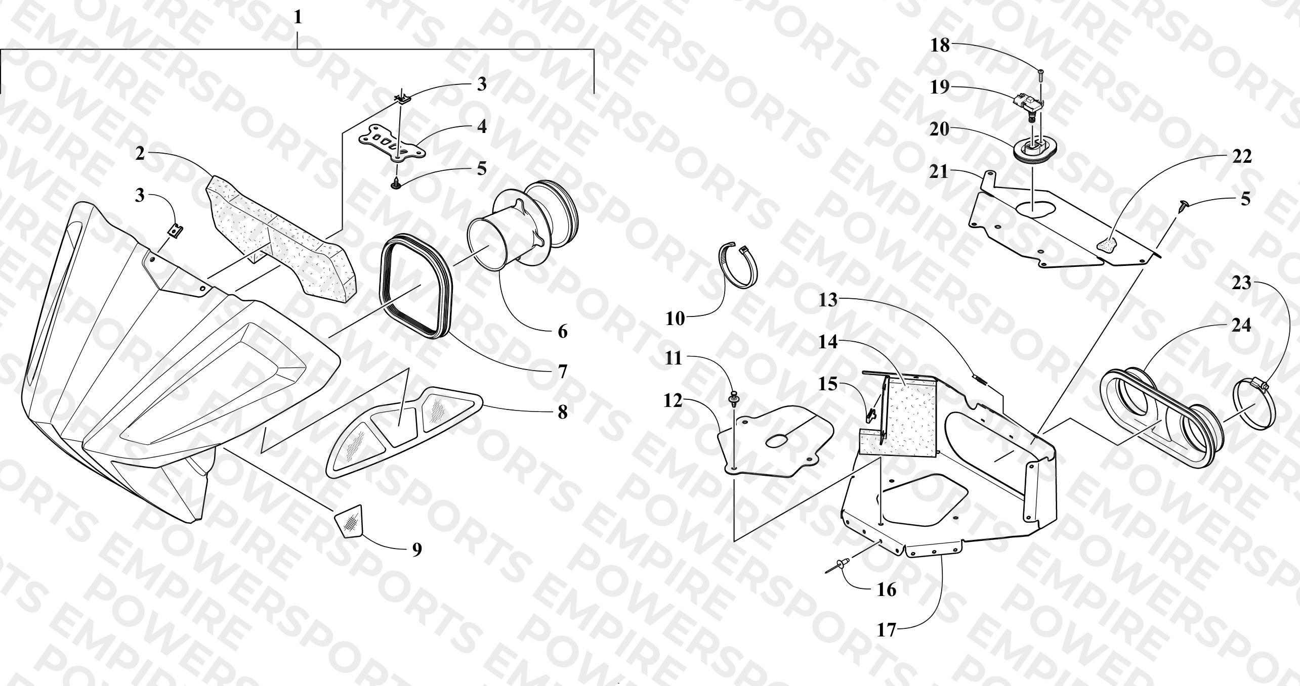 AIR SILENCER ASSEMBLY