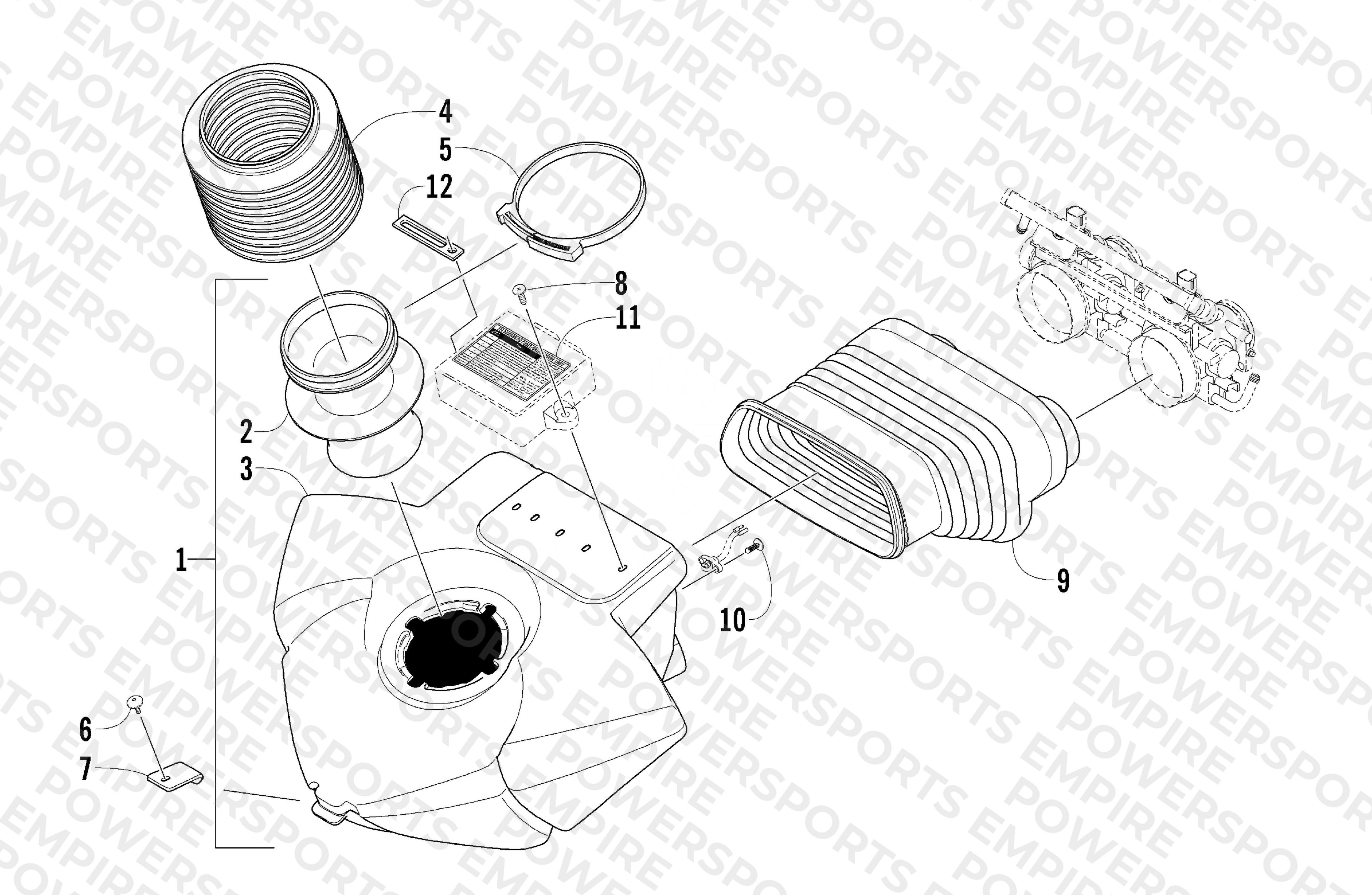 AIR SILENCER ASSEMBLY